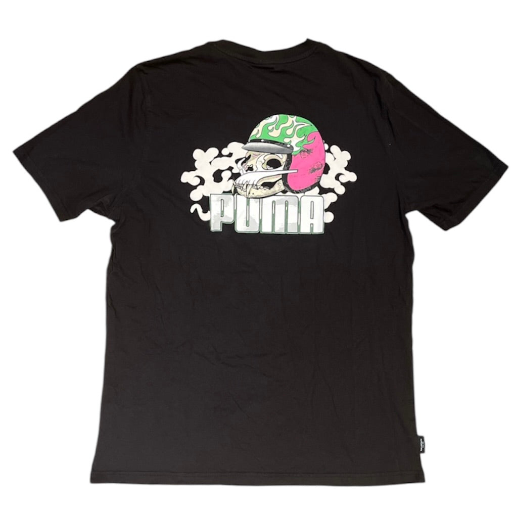 Puma Skeleteon Racer Black Tshirt