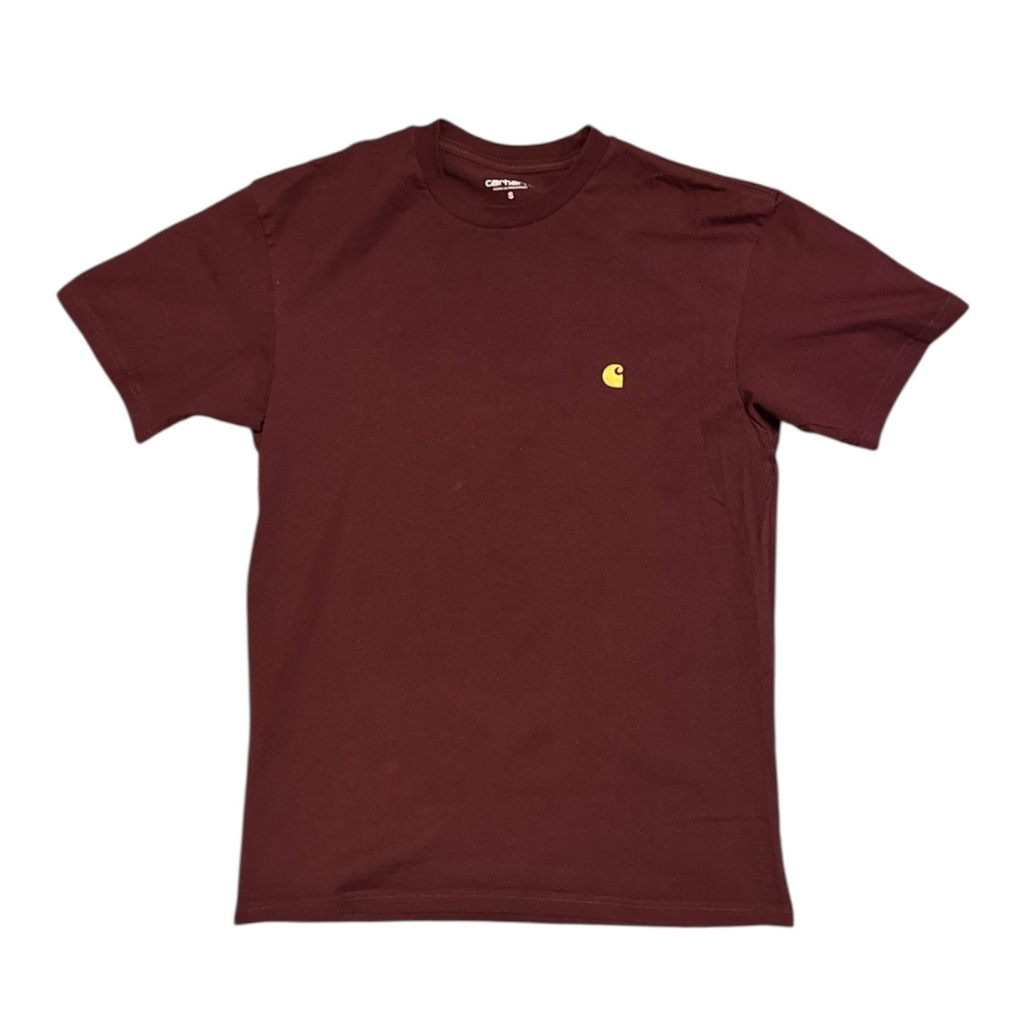 Carhartt WIP S/S Chase Wine Red Tshirt