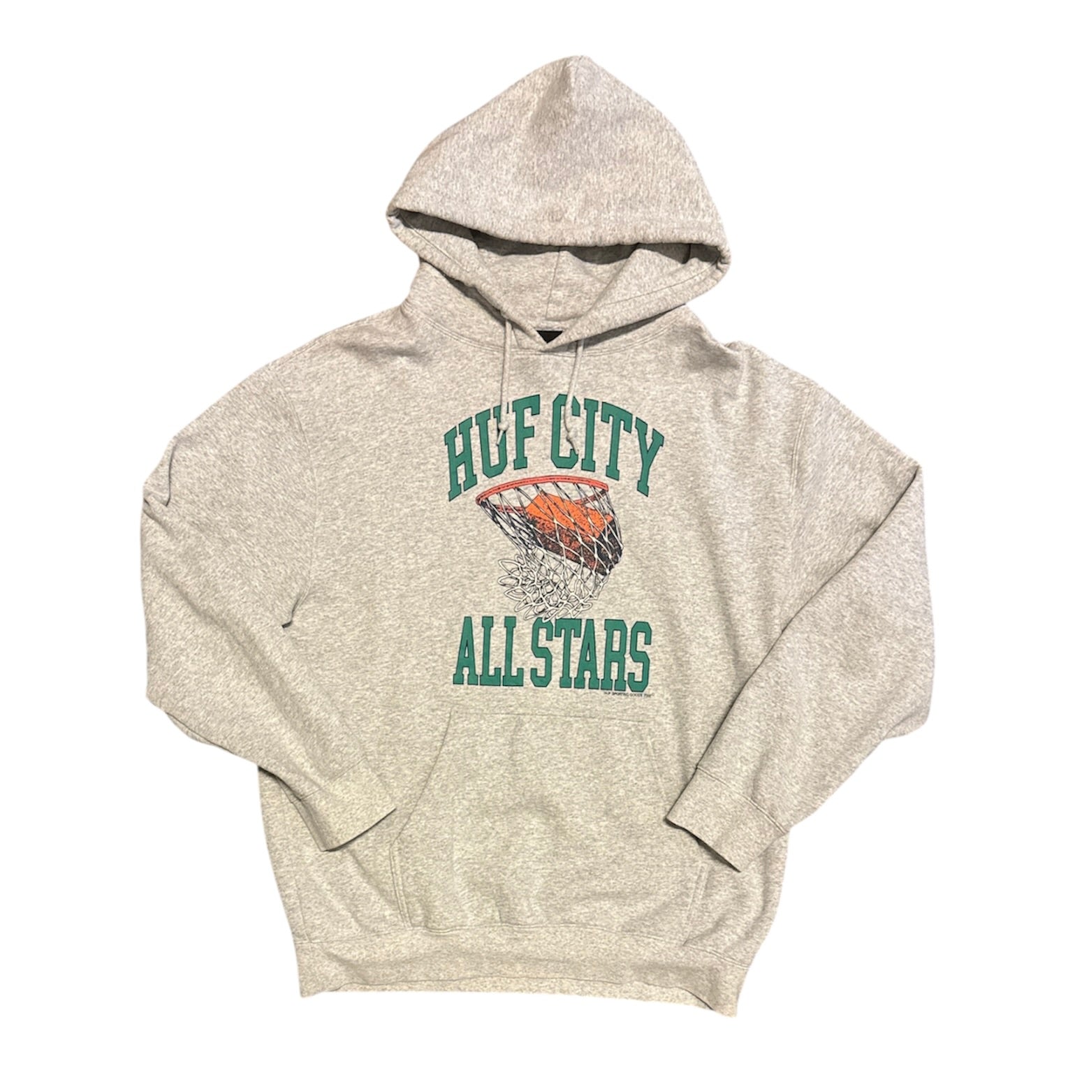 HUF City All Stars Grey Hoodie