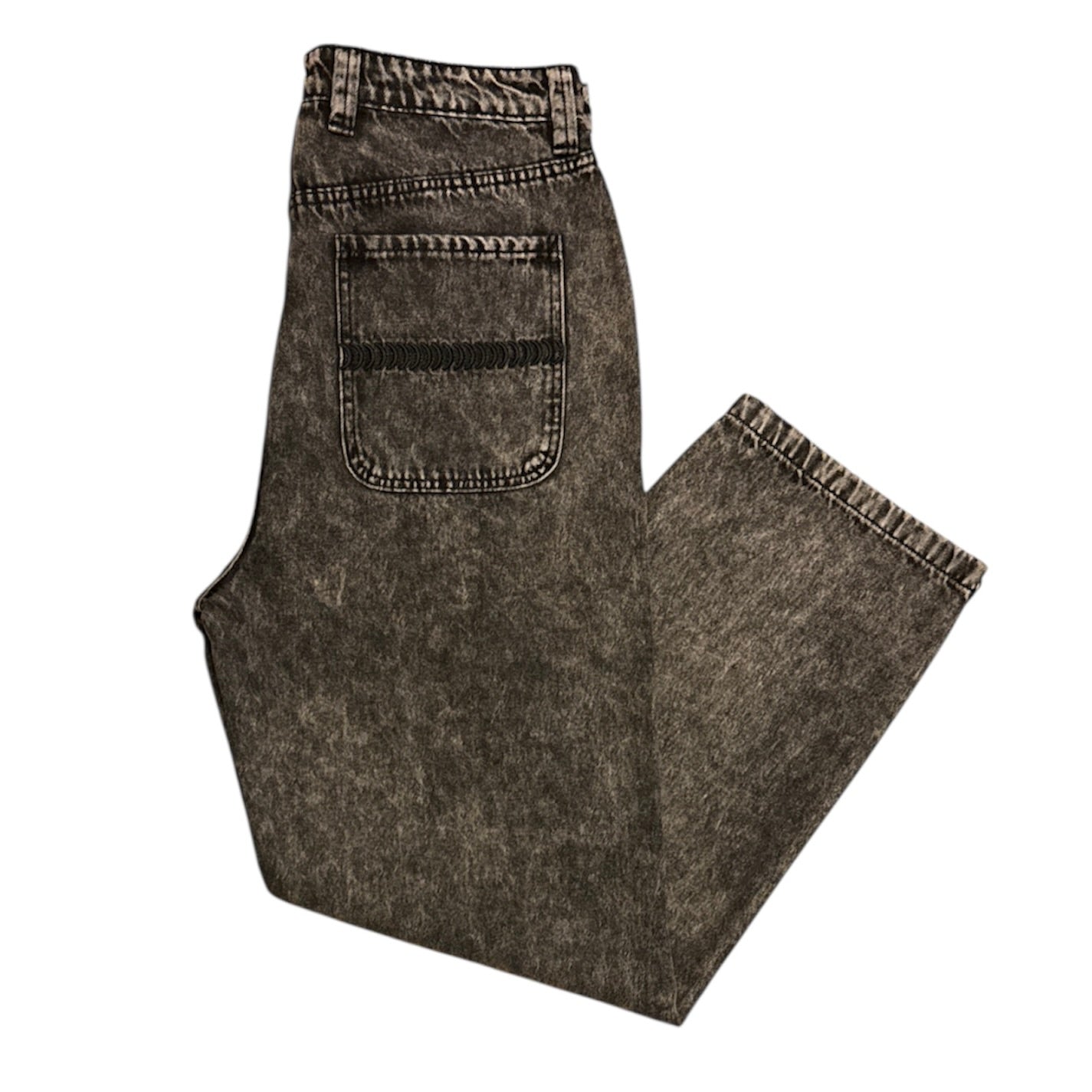 Spitfire Bighead Black Stone Washed Denim Jeans