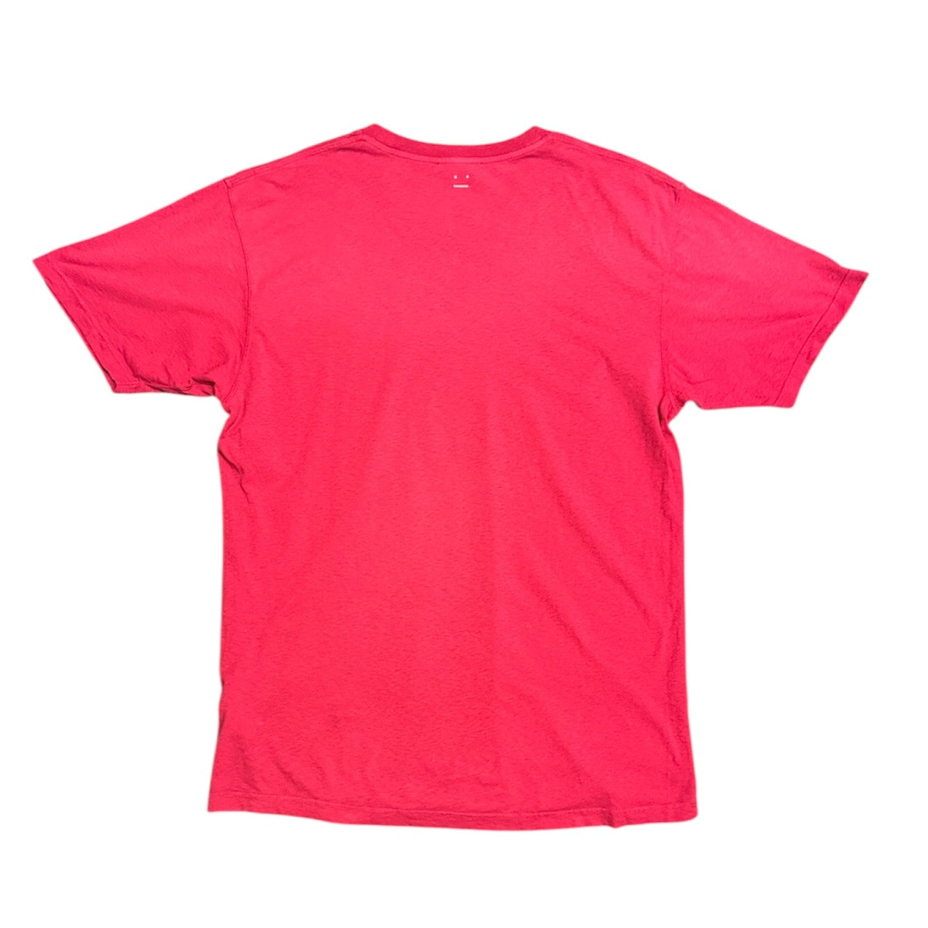 Acne Studios Small Face Patch Pink Tshirt