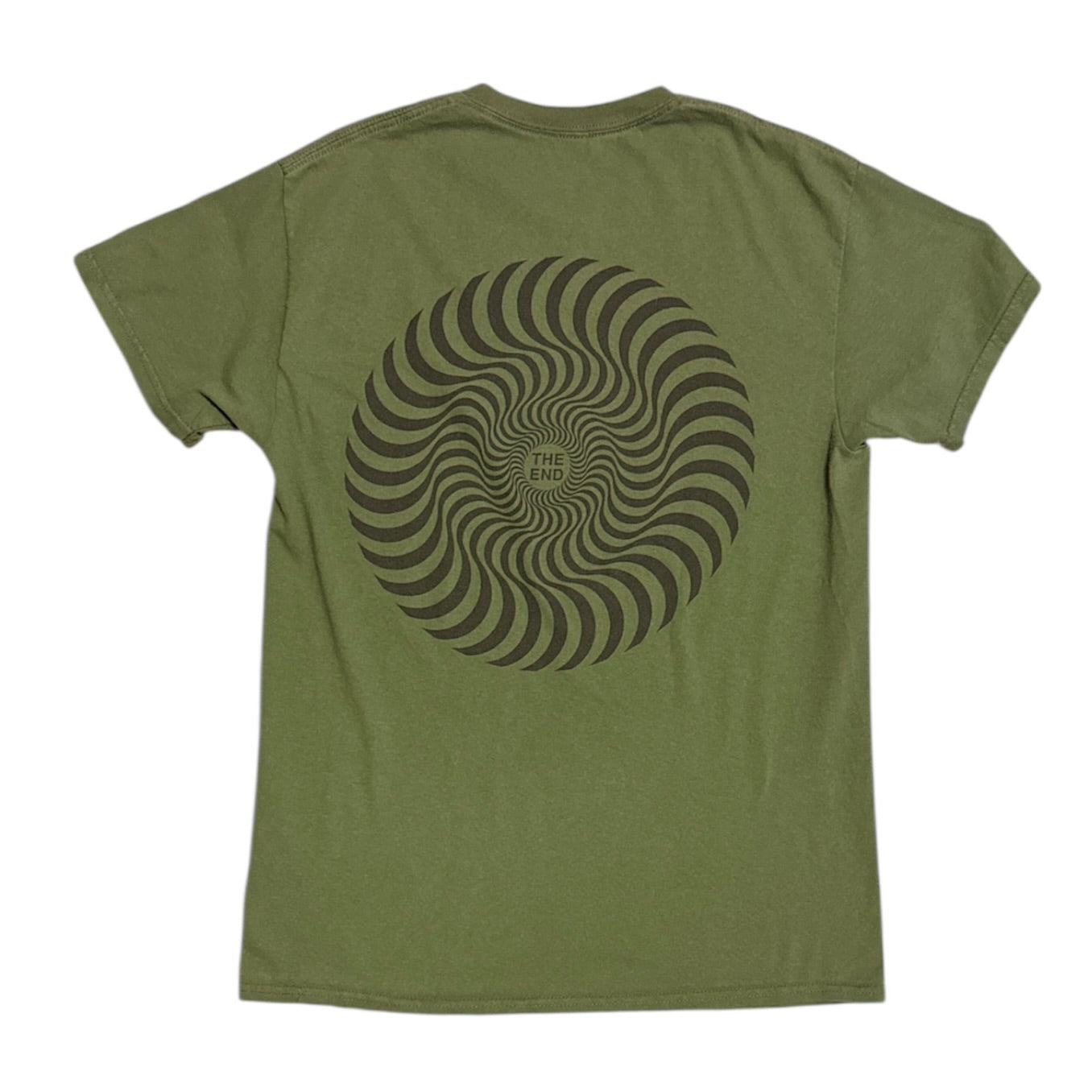 Spitfire Classic Swirl Green Tshirt