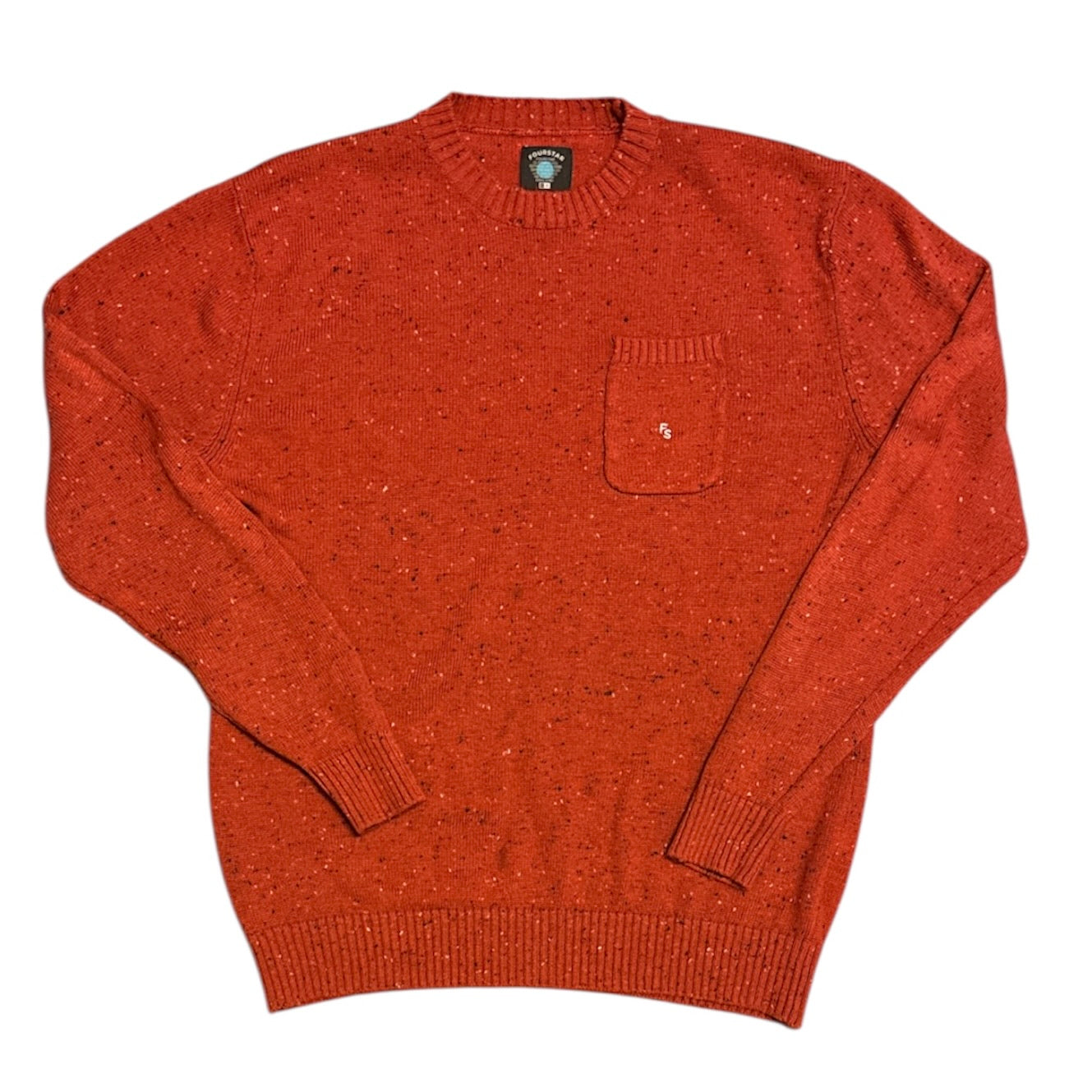 Fourstar Knitted Red Sweater