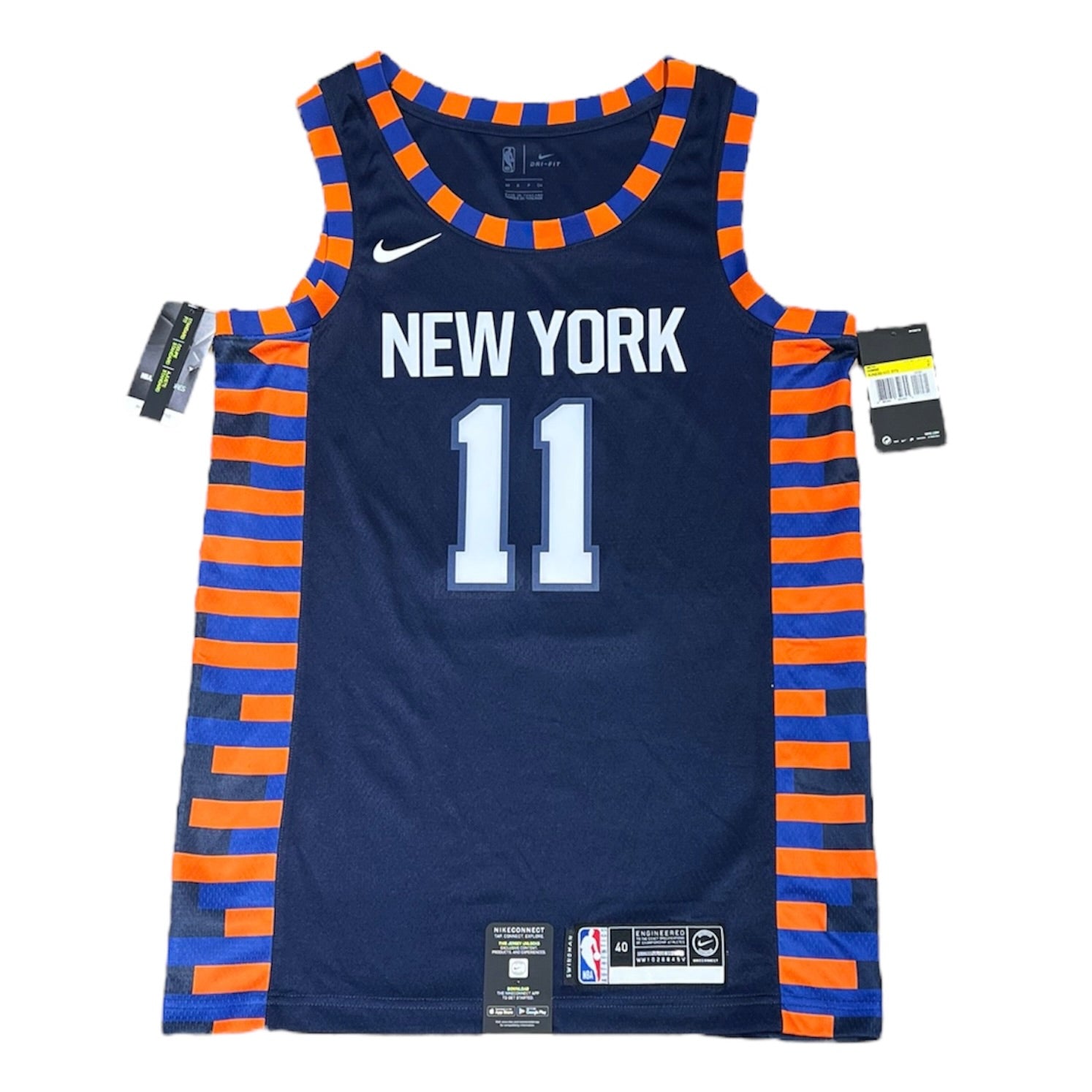 Nike New York Knicks Ntilikina #11 Basketball Jersey