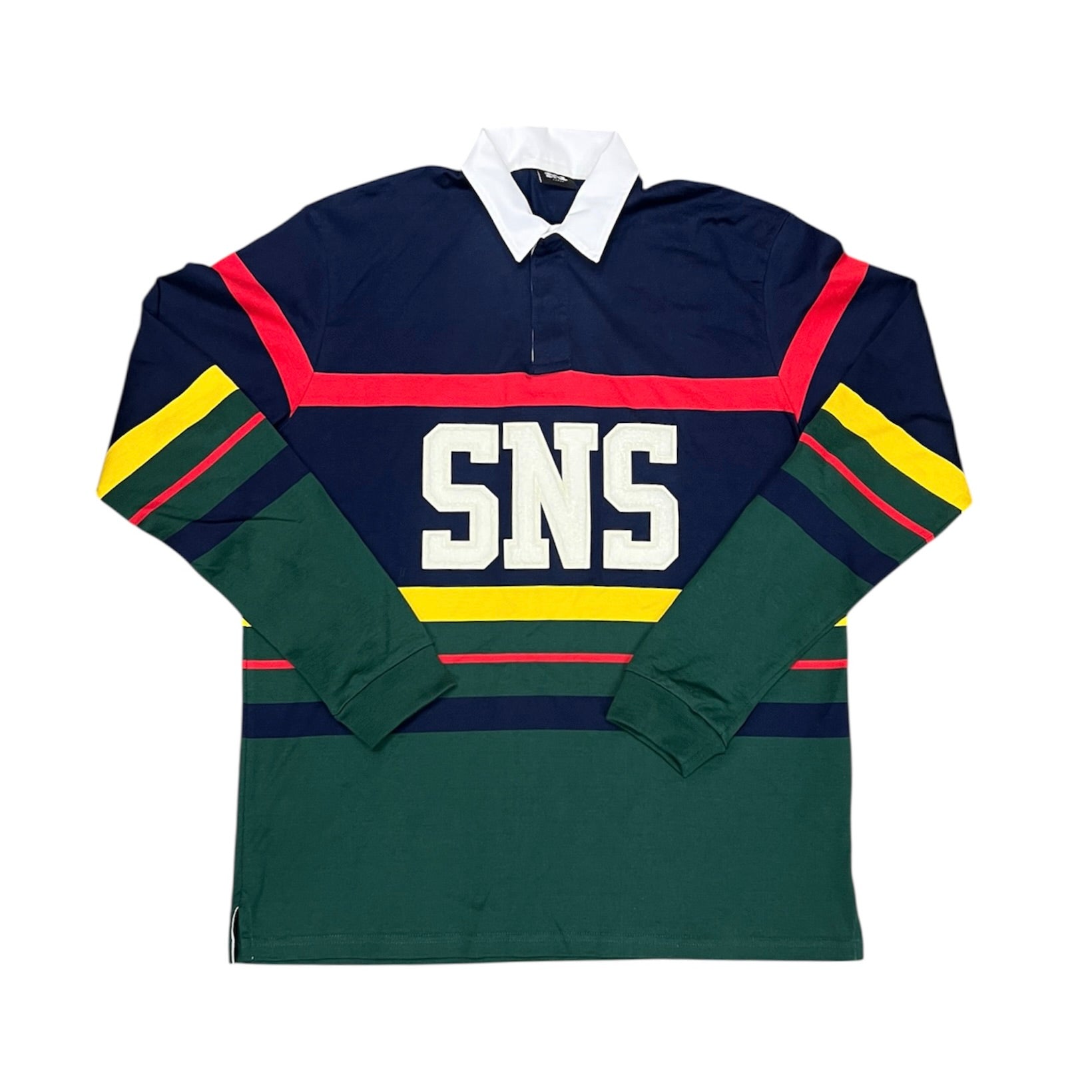 Sneakersnstuff SNS Logo Polo Long Sleeve