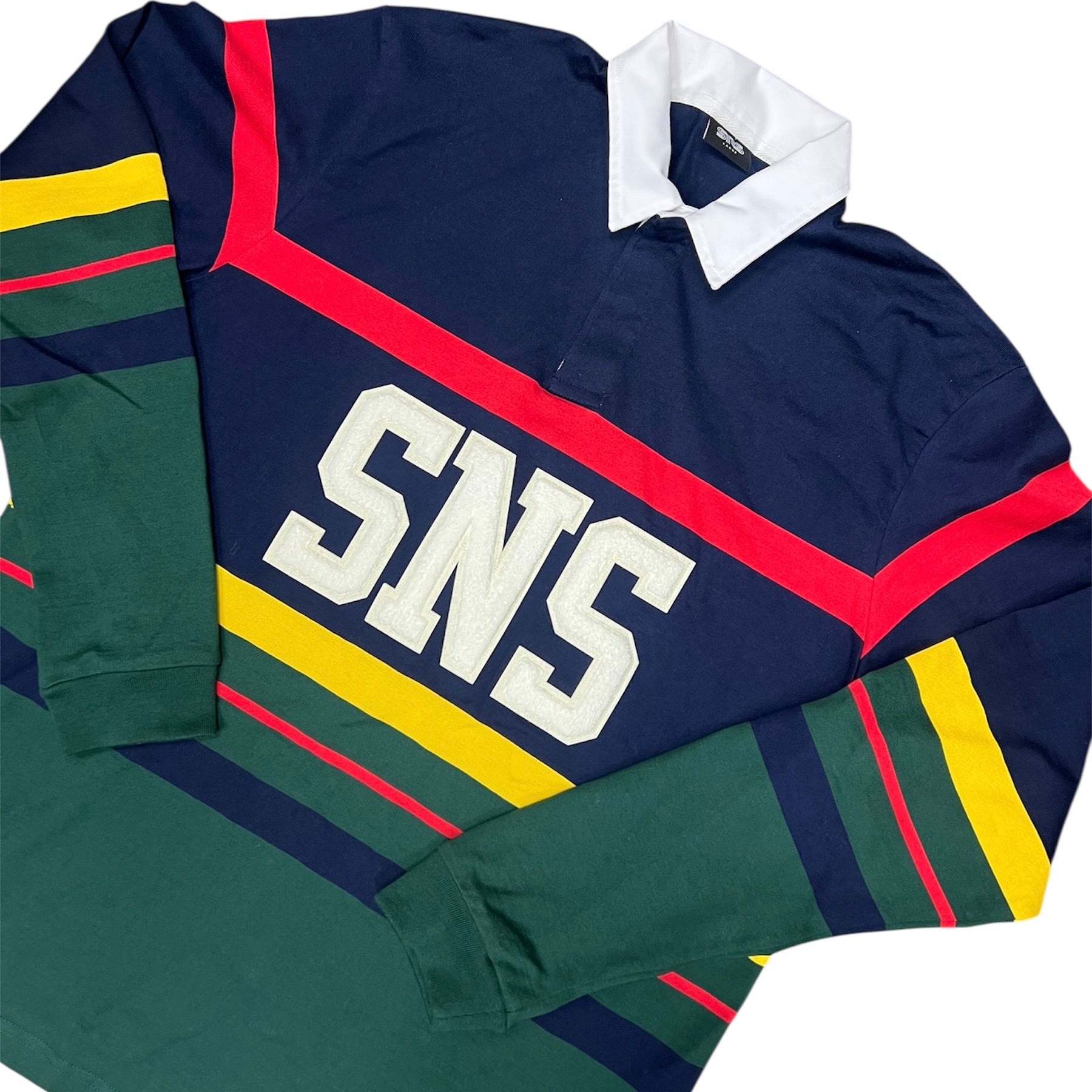Sneakersnstuff SNS Logo Polo Long Sleeve