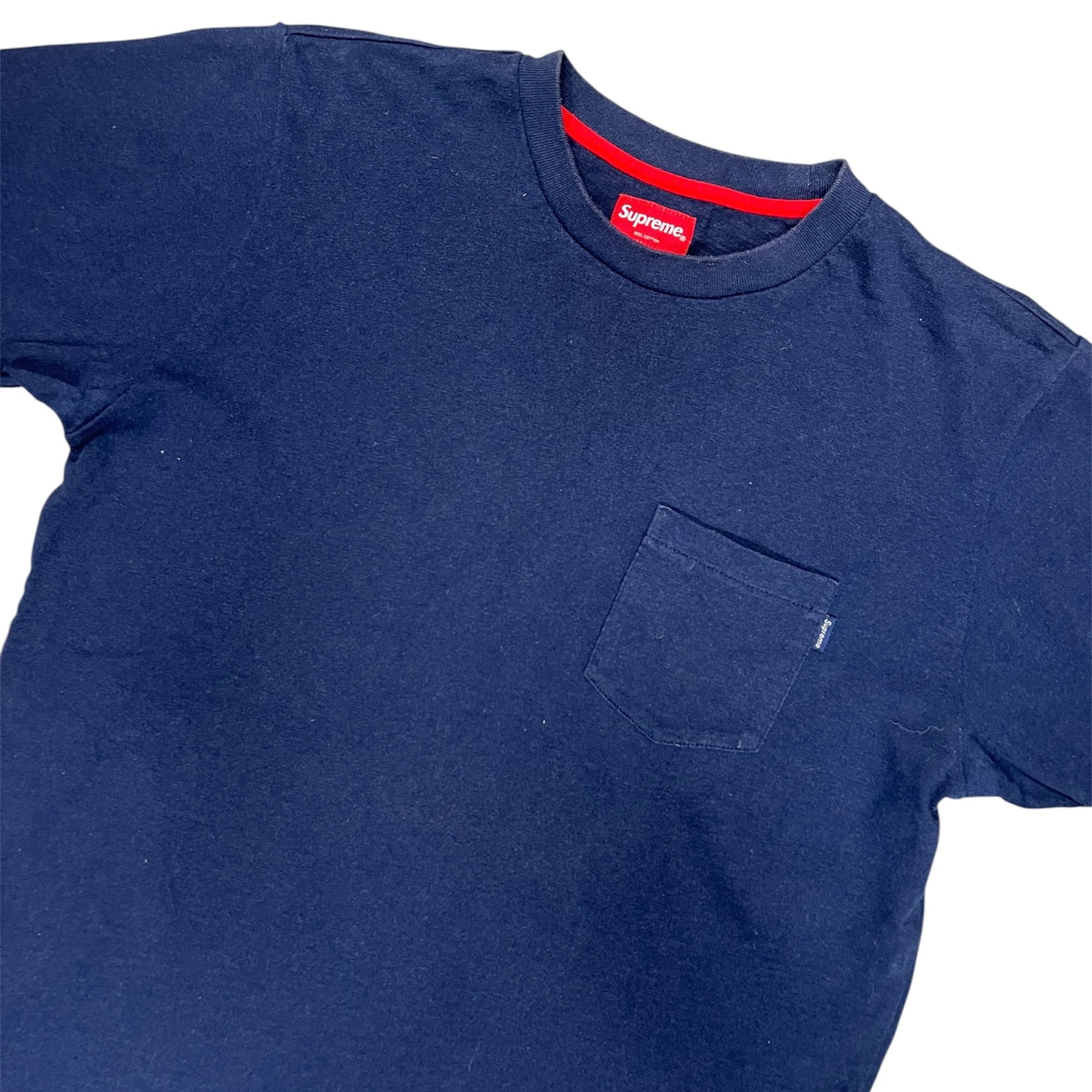 Supreme Navy Pocket Tshirt