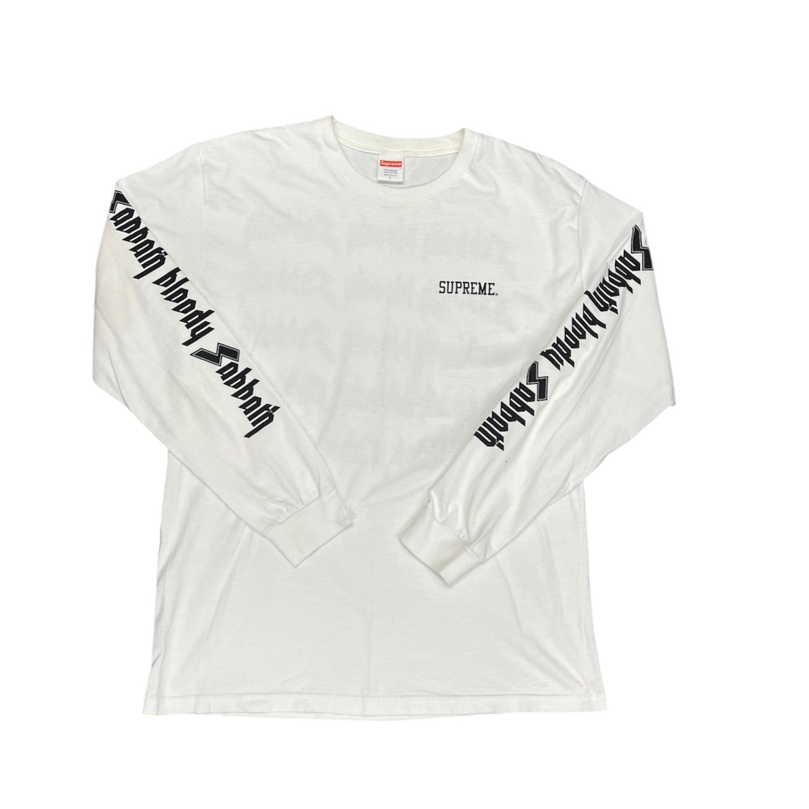Supreme SS16 Black Sabbath Bloody Sabbath Long Sleeve