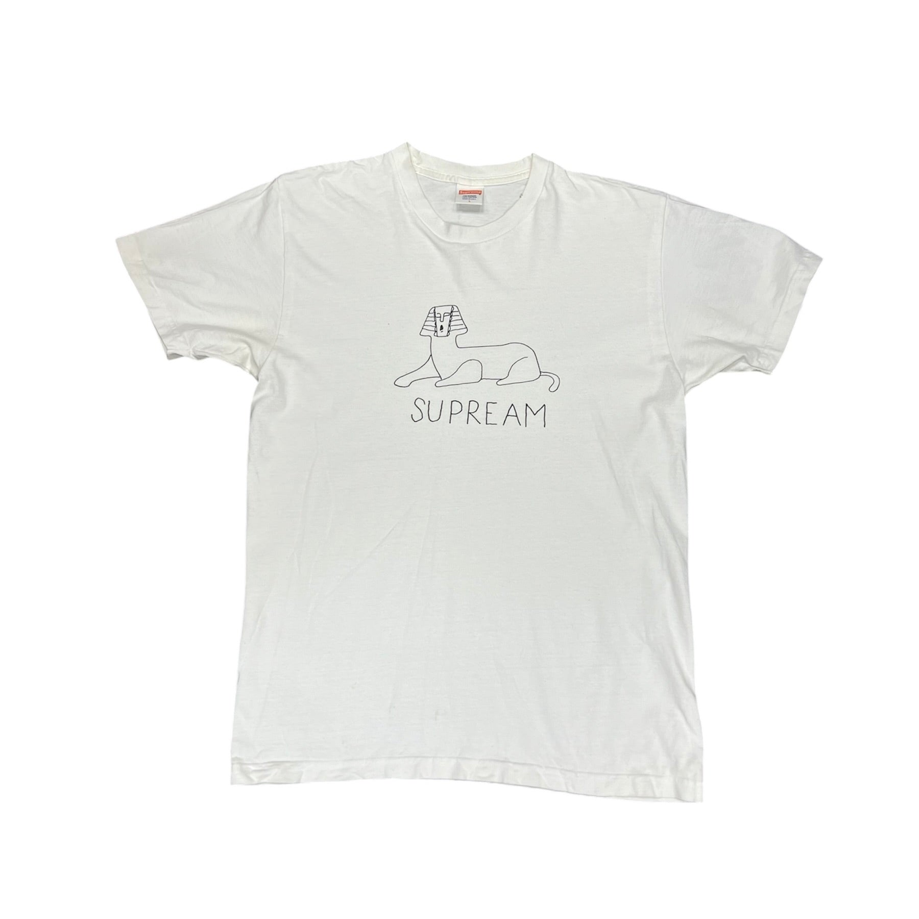 Supreme SS13 Gonz Sphinx White Tshirt