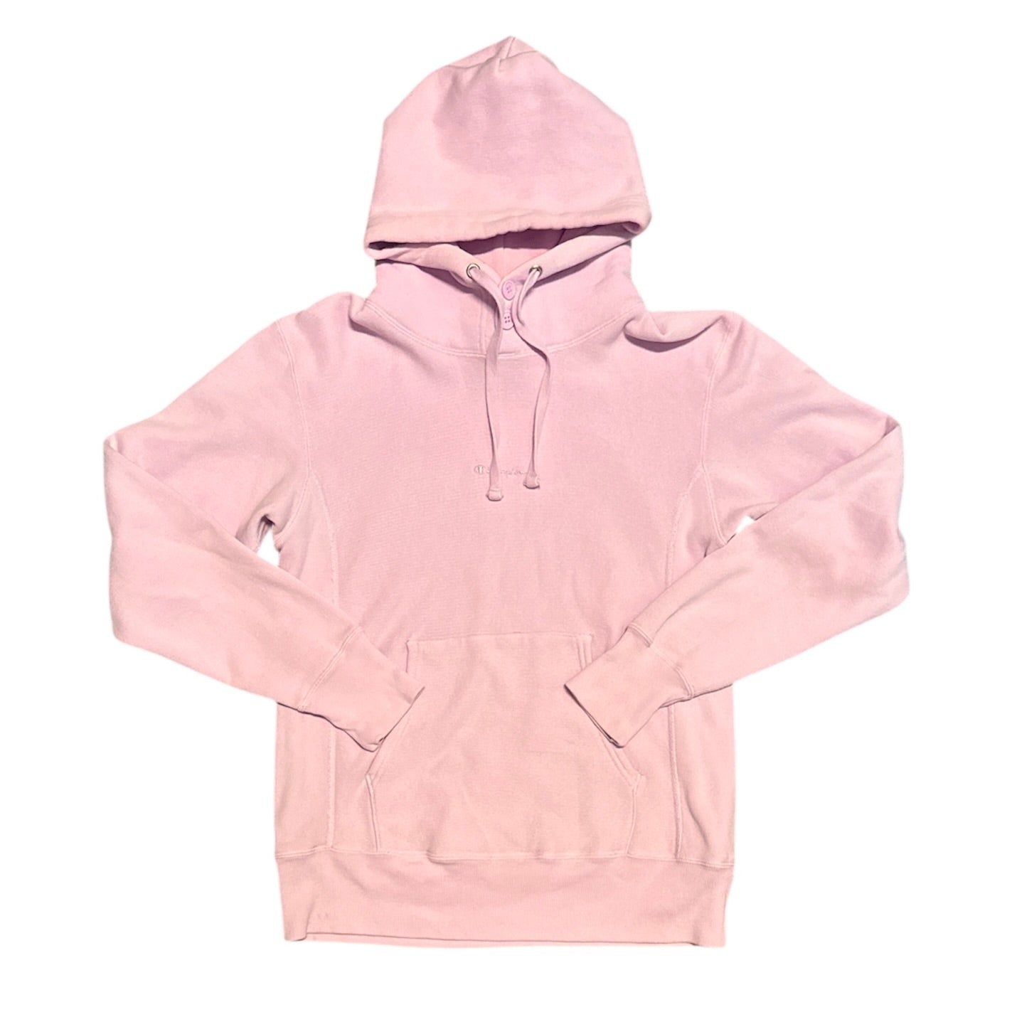 Champion Knitted Reverse Weave Pink Hoodie