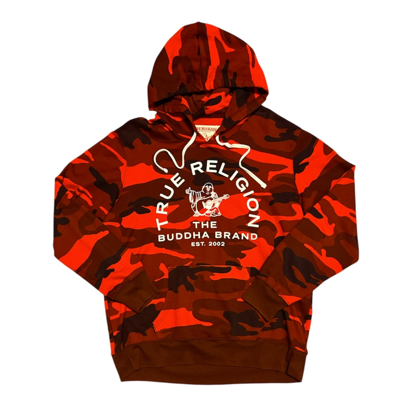 True Religion Buddha Red Camo Hoodie