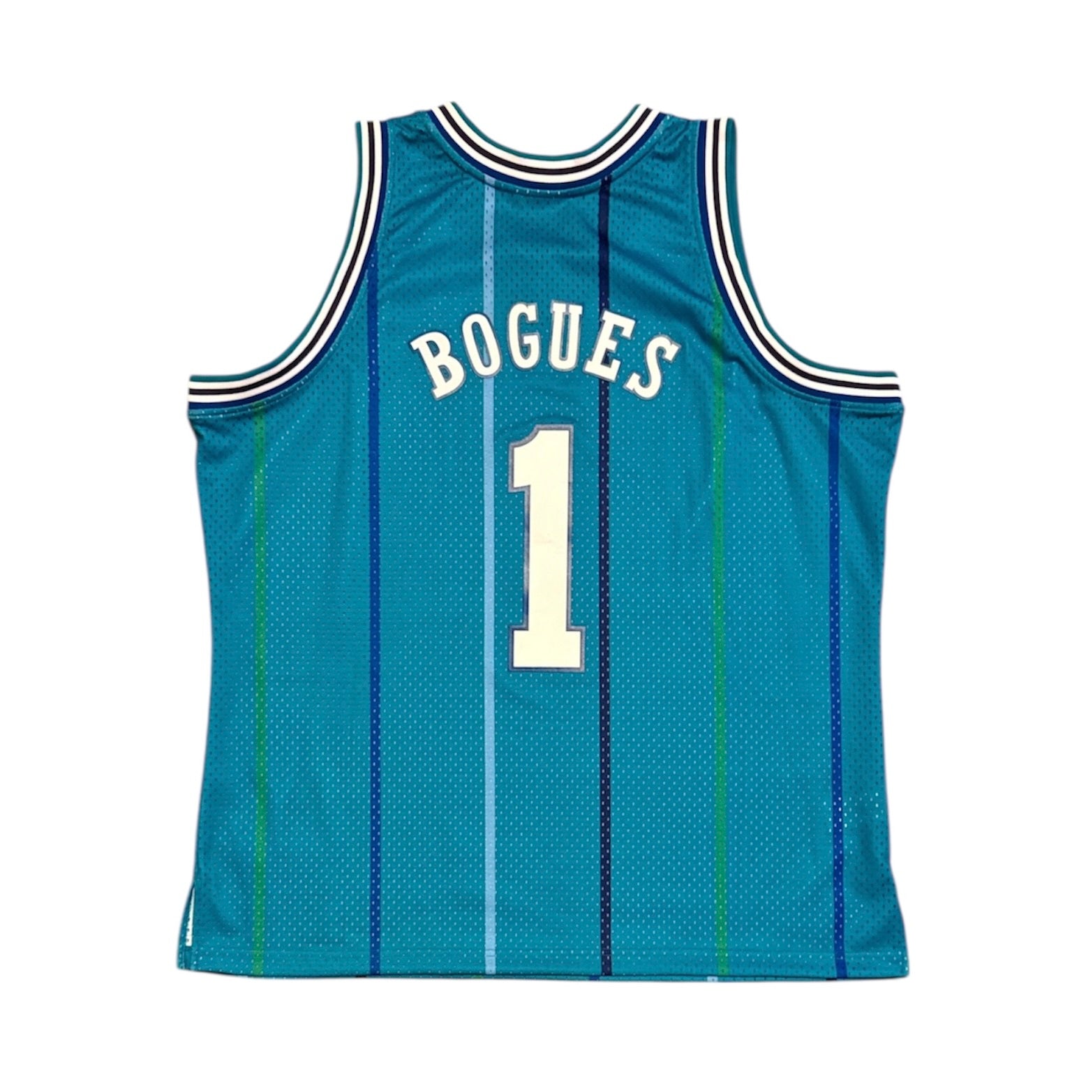 Mitchell & Ness Hardwood Classics Charlotte Hornets Muggsy Bogues #1 1992-93 Basketball Jersey