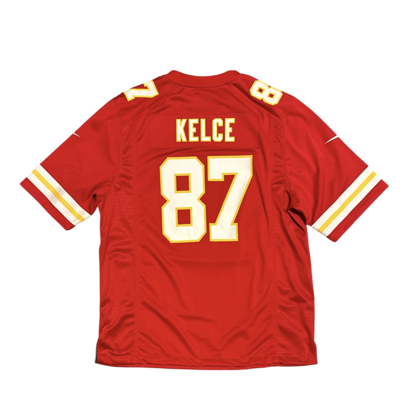 Nike Kansas City Chiefs Travis Kelce #87 American Football On Field Jersey