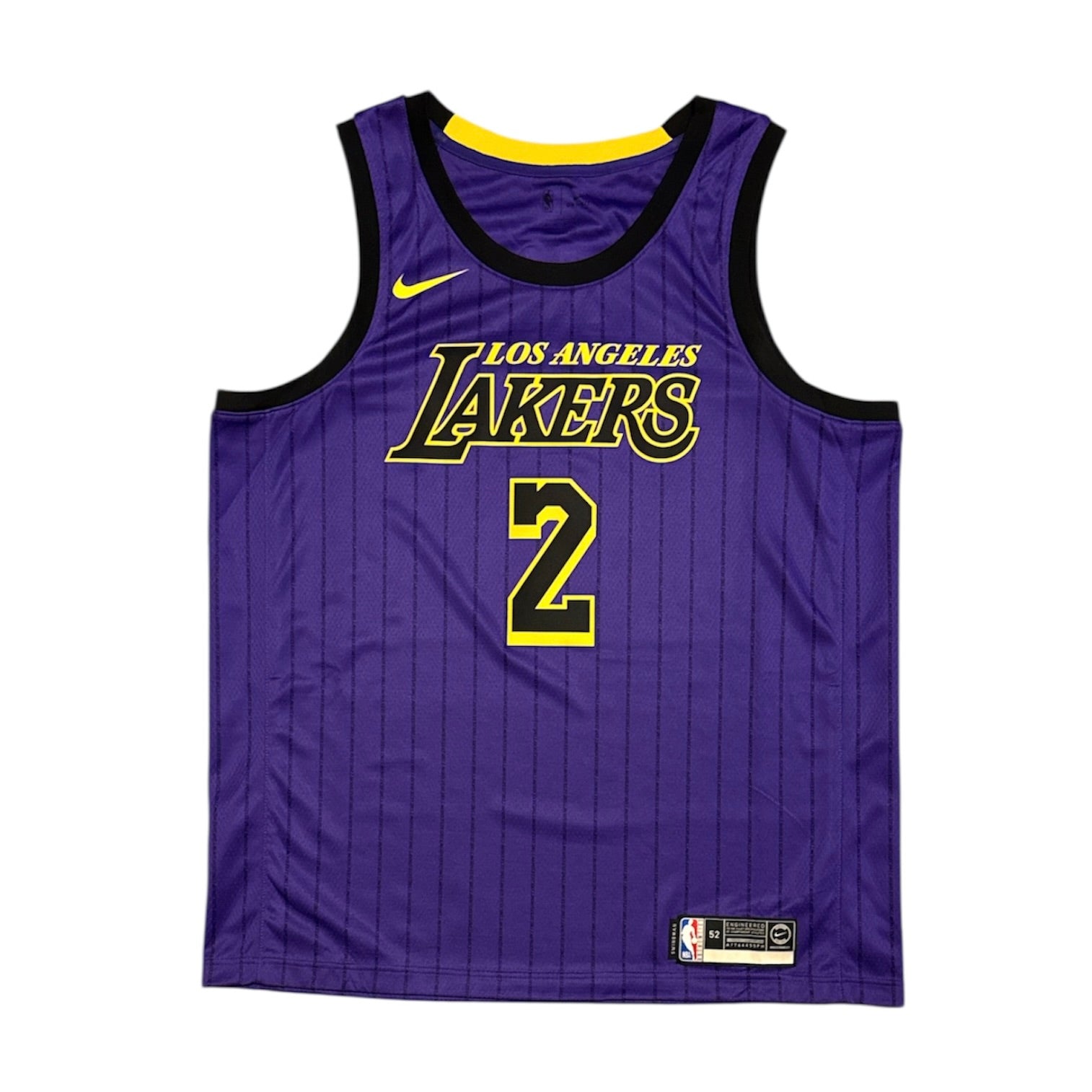 Nike NBA LA Lakers Lonzo Ball #2 Swingman 2018/2019 City Series Basketball Jersey