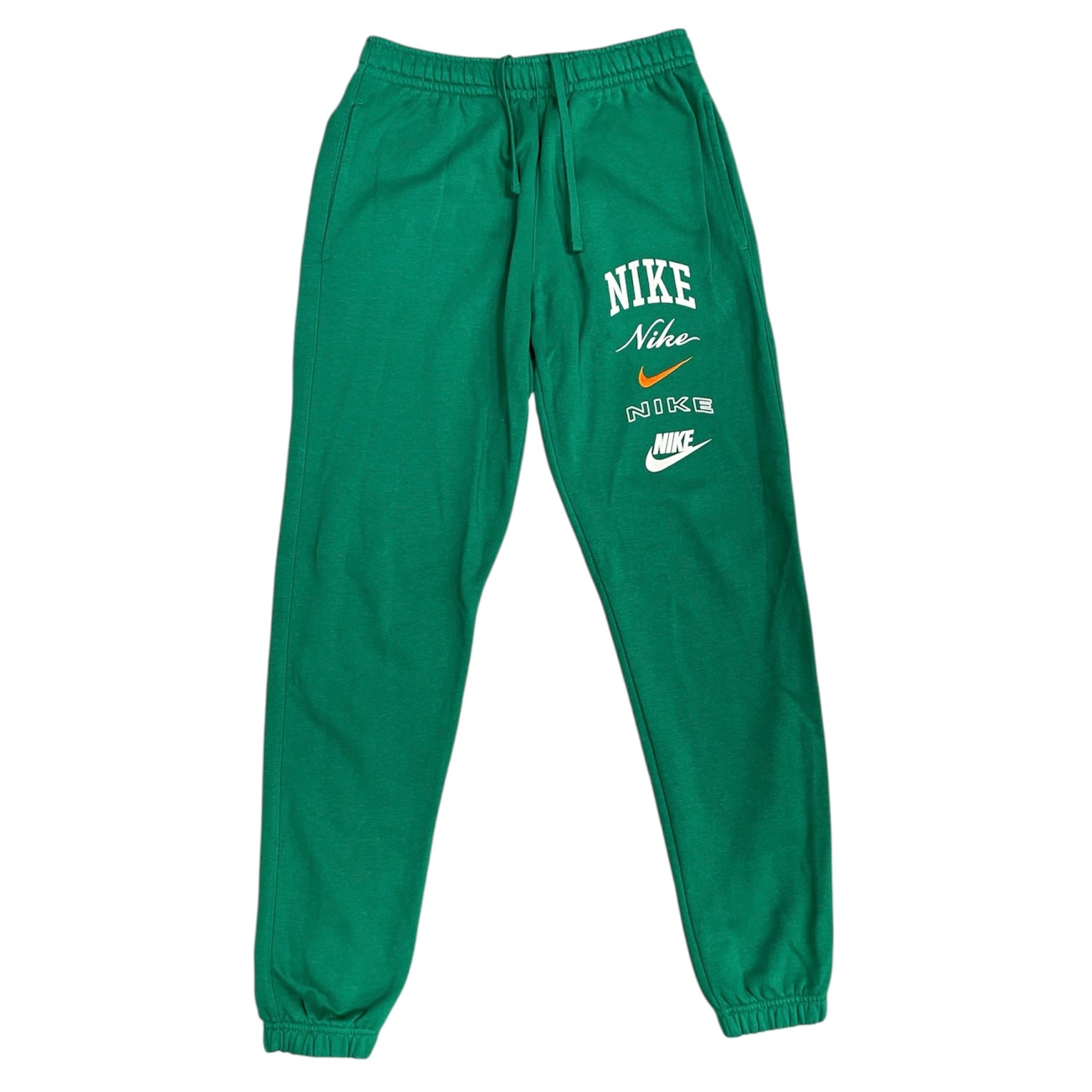 Nike Stack Logo Green Pants