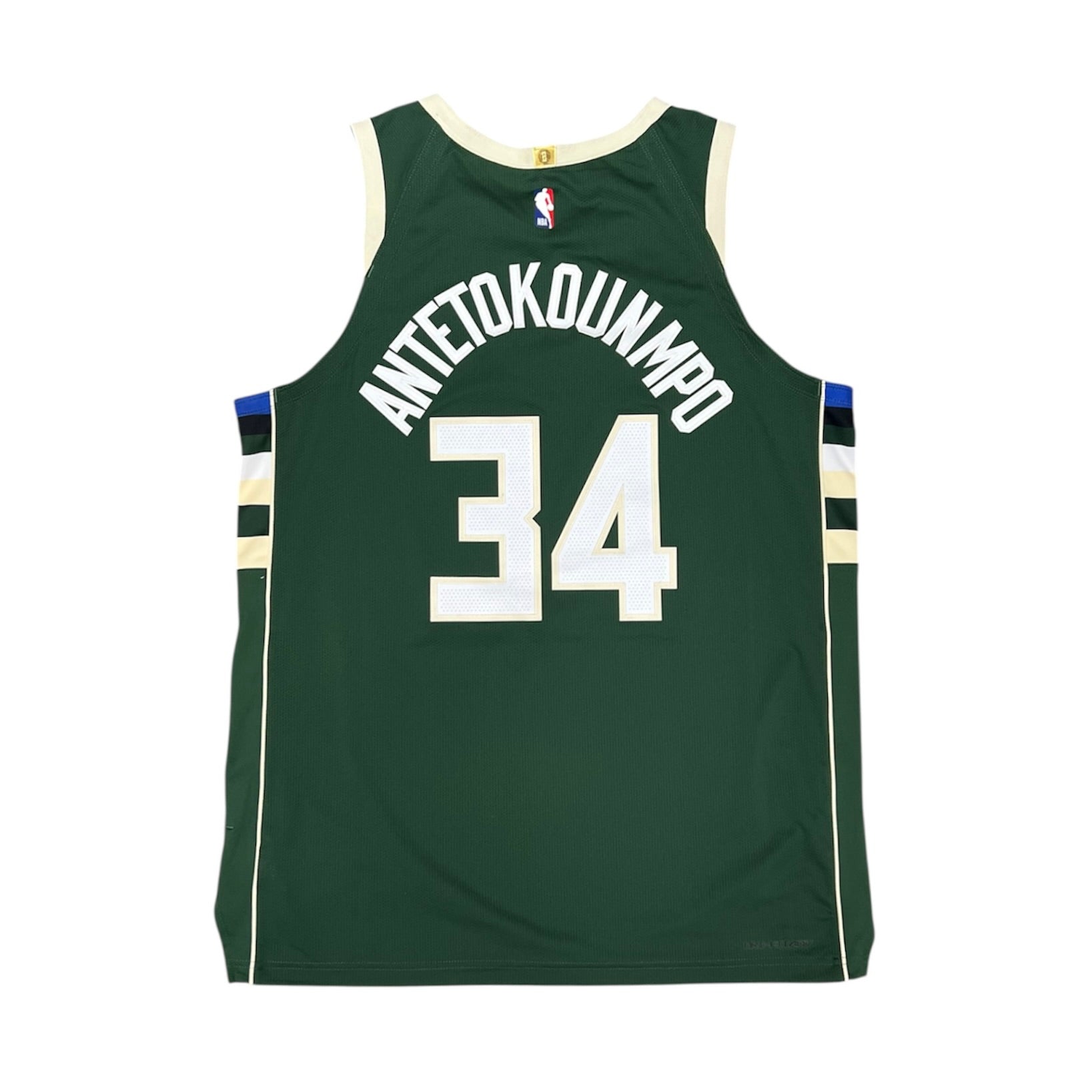 Nike NBA Milwaukee Bucks Giannis Antetokounmpo #34 Icon Edition Basketball Jersey
