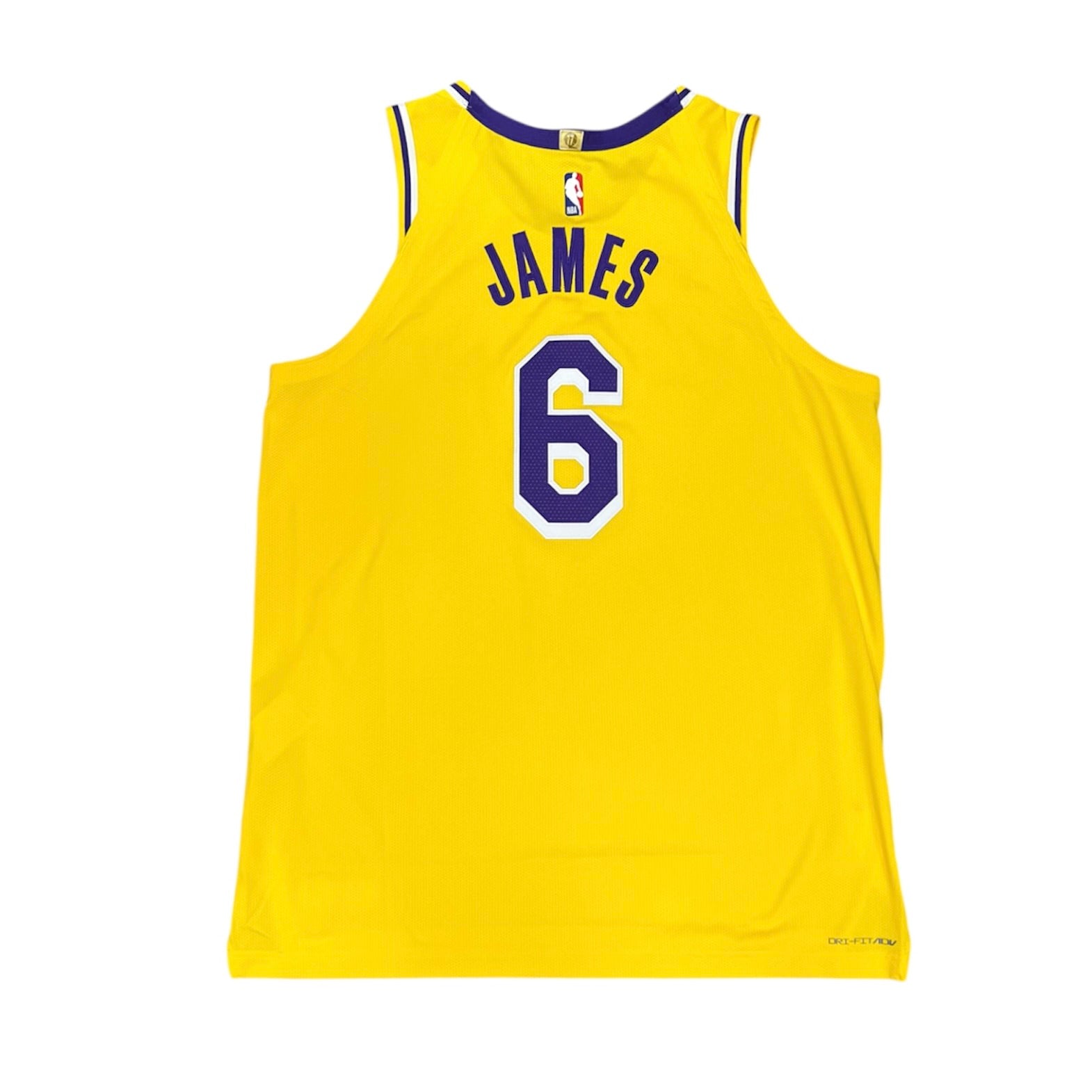 Nike NBA Los Angeles Lakers 2022/2023 Lebron James #8 Icon Edition Basketball Jersey