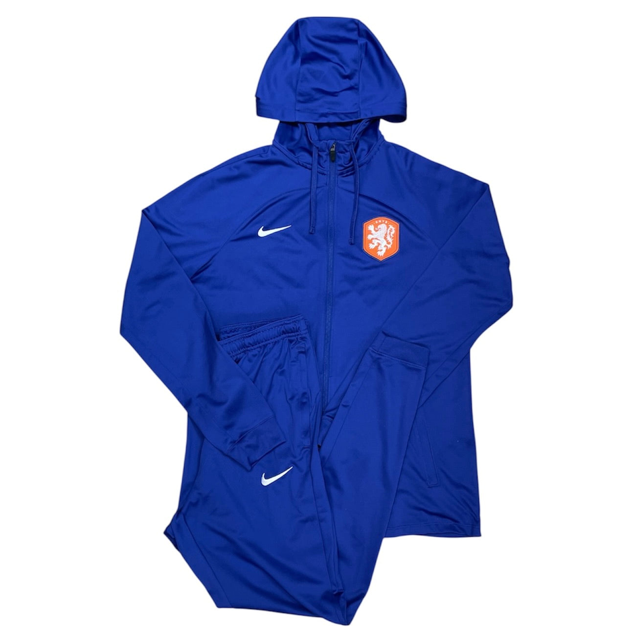 Nike Netherland 2022/23 Dri-FIT Strike Deep Royal Track Top and Track Pants