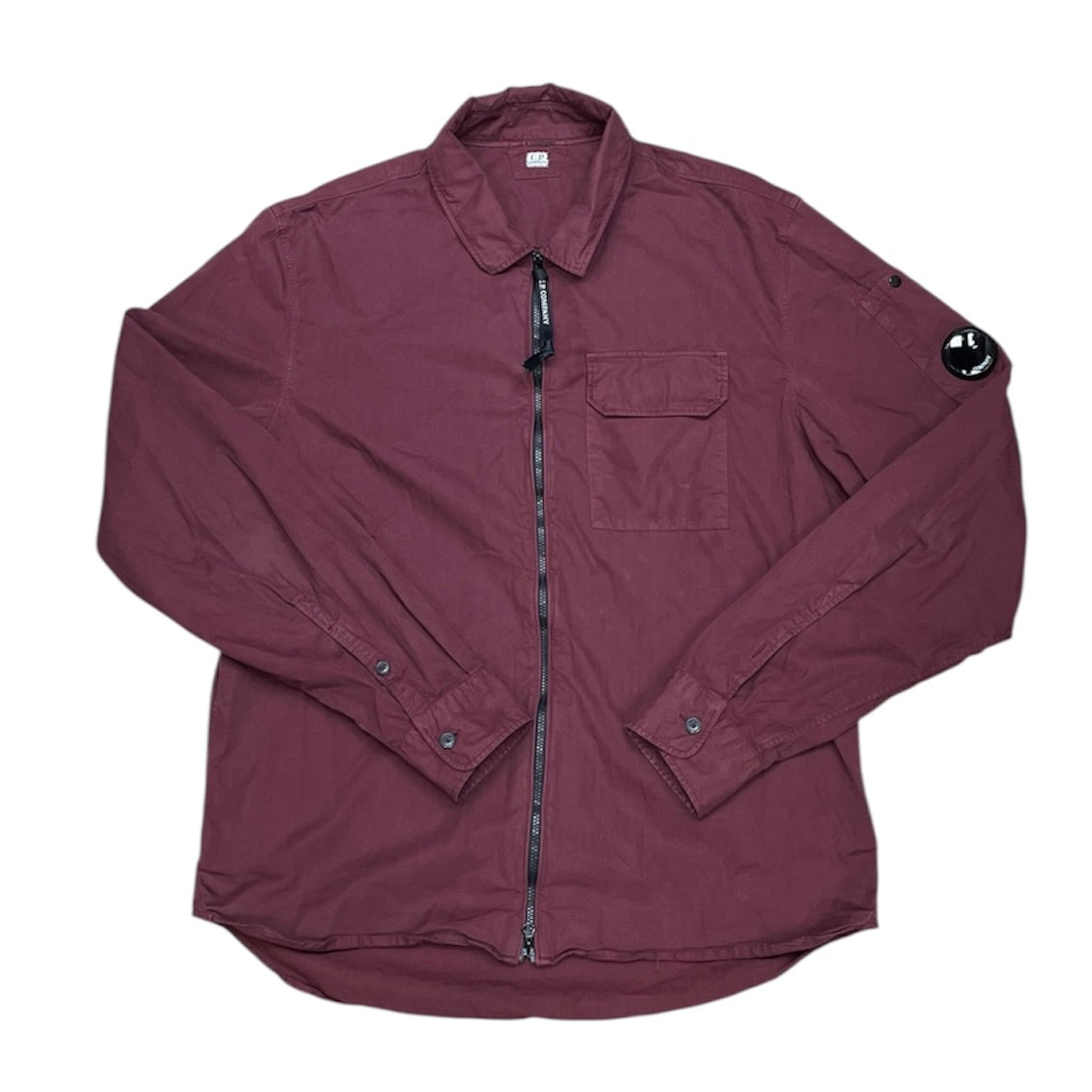 C.P. Company Bordeaux Overshirt