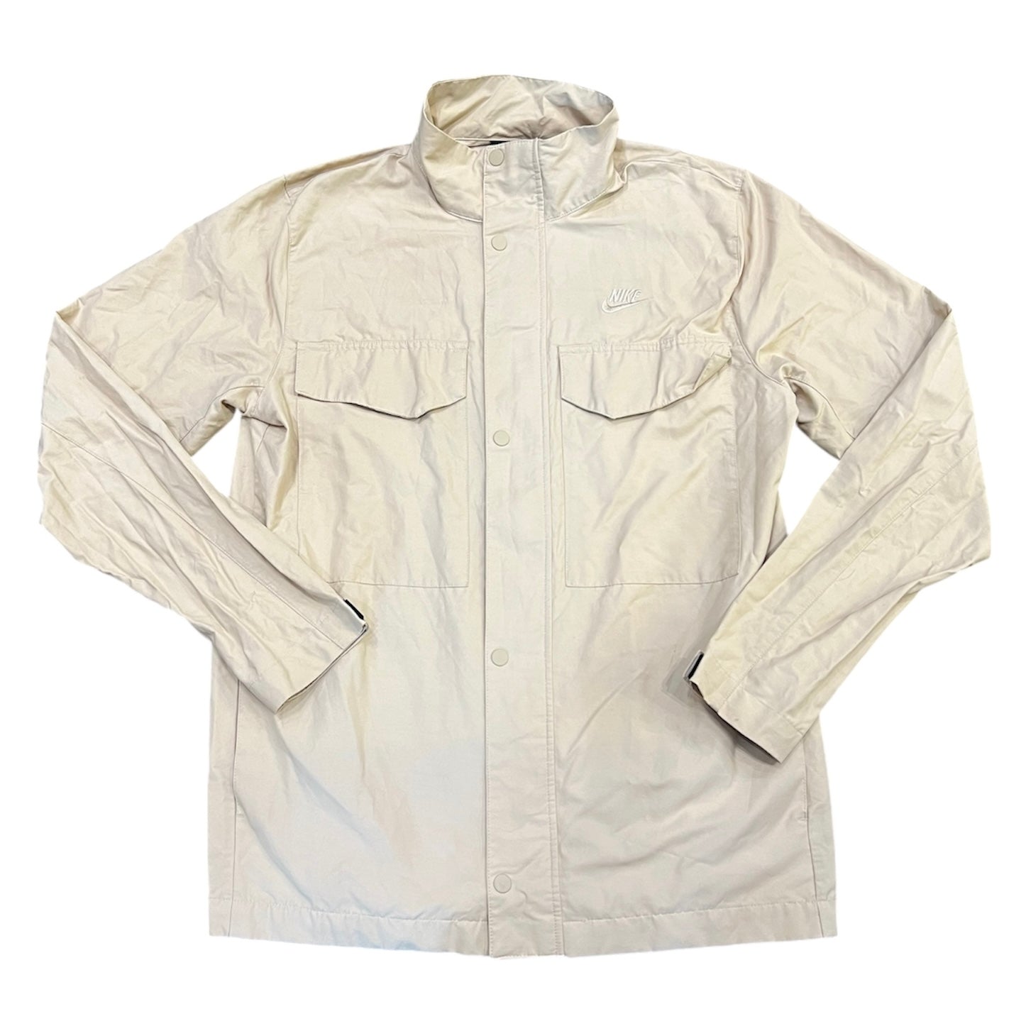 Nike Beige Coach Jacket