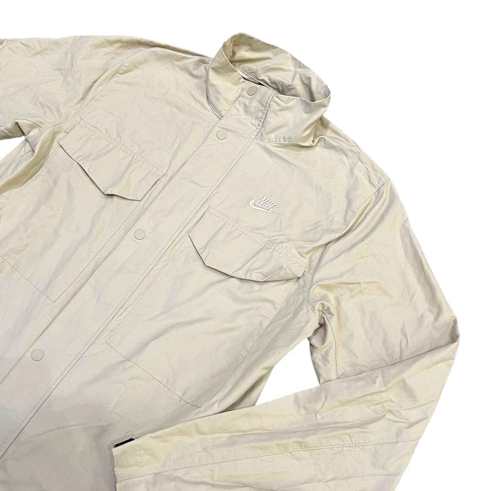Nike Beige Coach Jacket