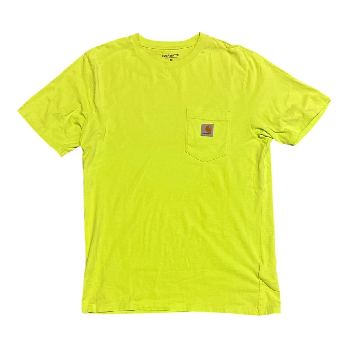 Carhartt WIP Neon Green Pocket Tshirt