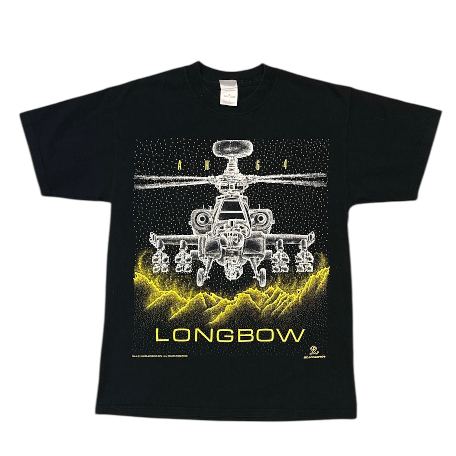 Vintage Blackbird 90s AH64 Longbow Tshirt