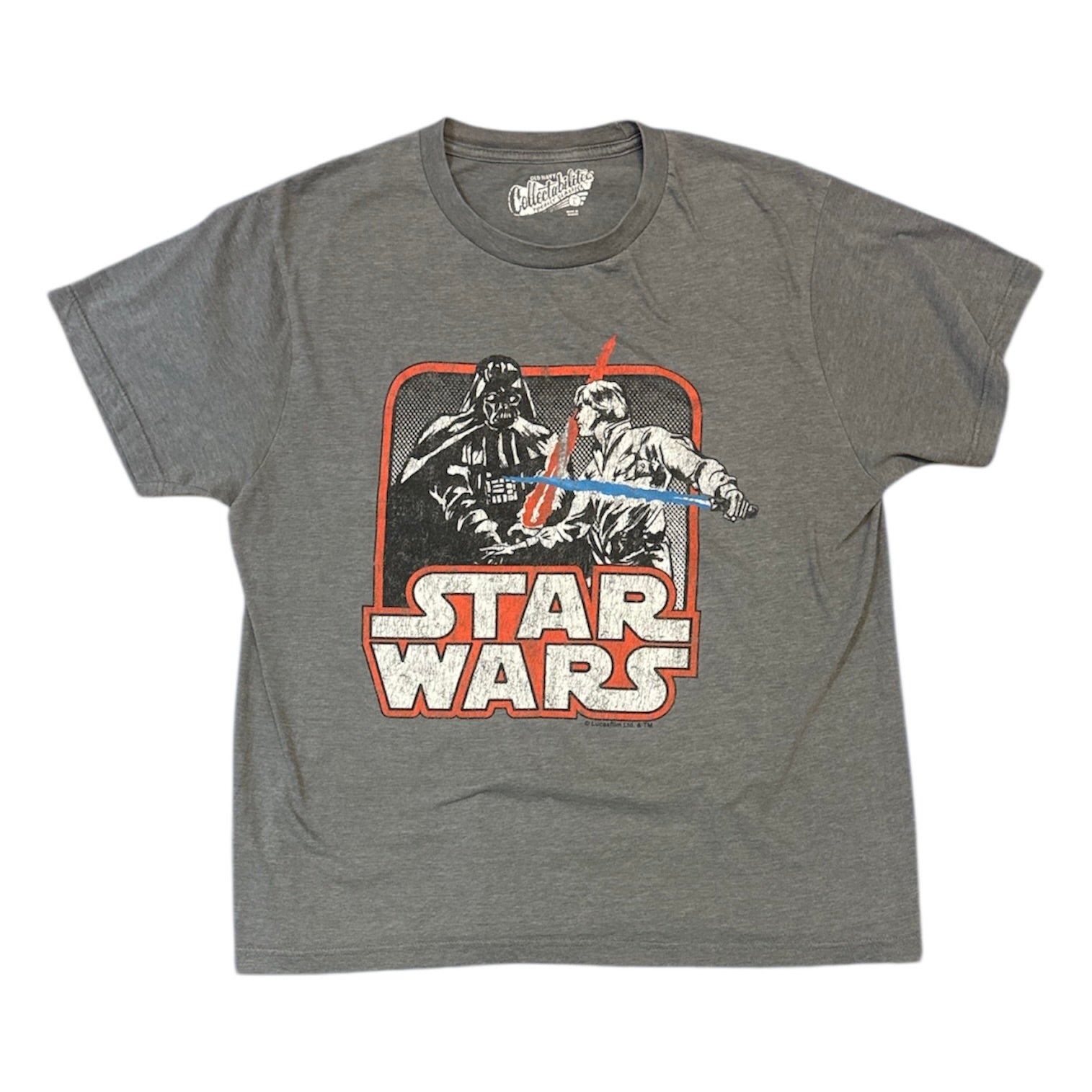 Old Navy Collectables Star Wars Luke Vs Vader Tshirt