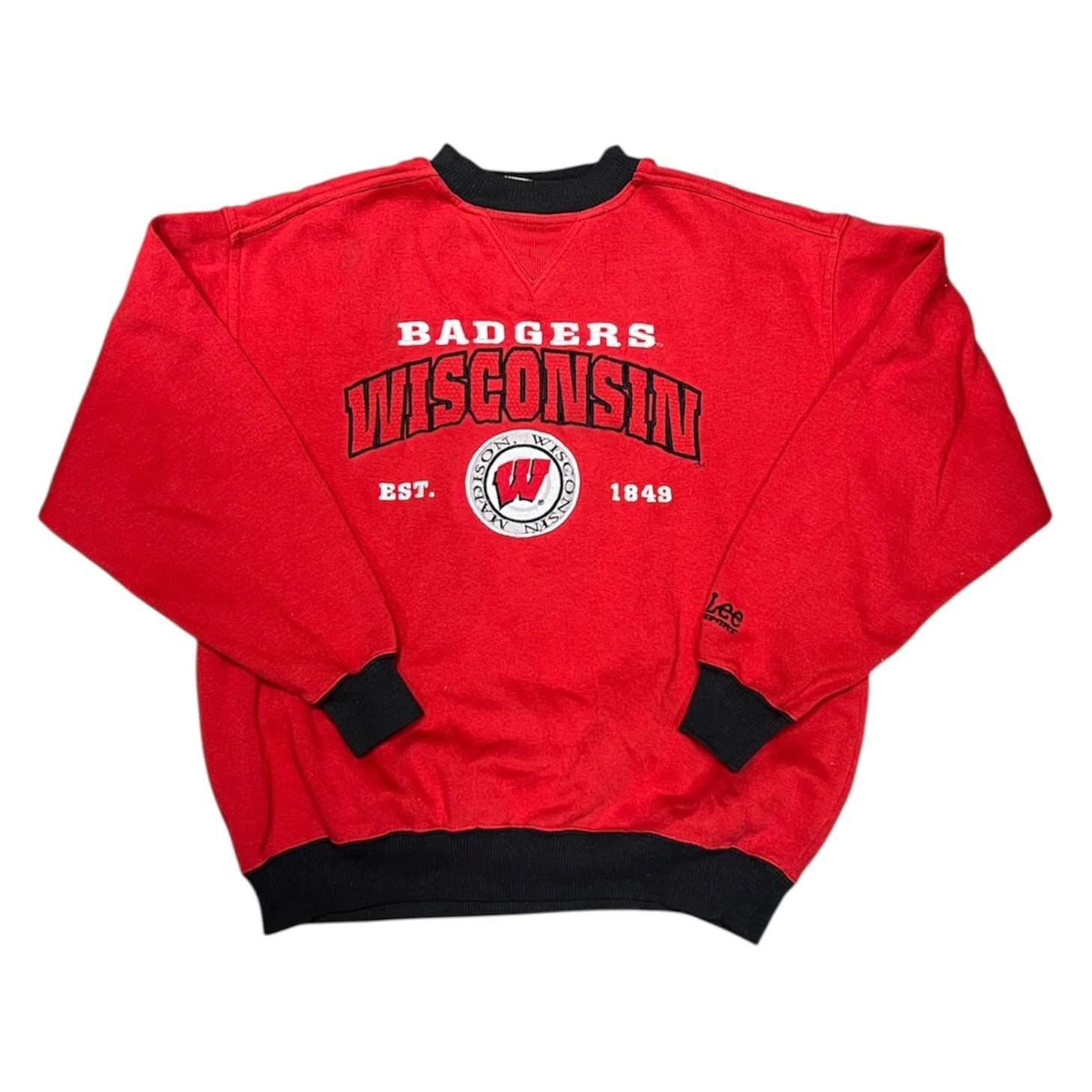 Lee Wisconsin Badgers Red Sweatshirt