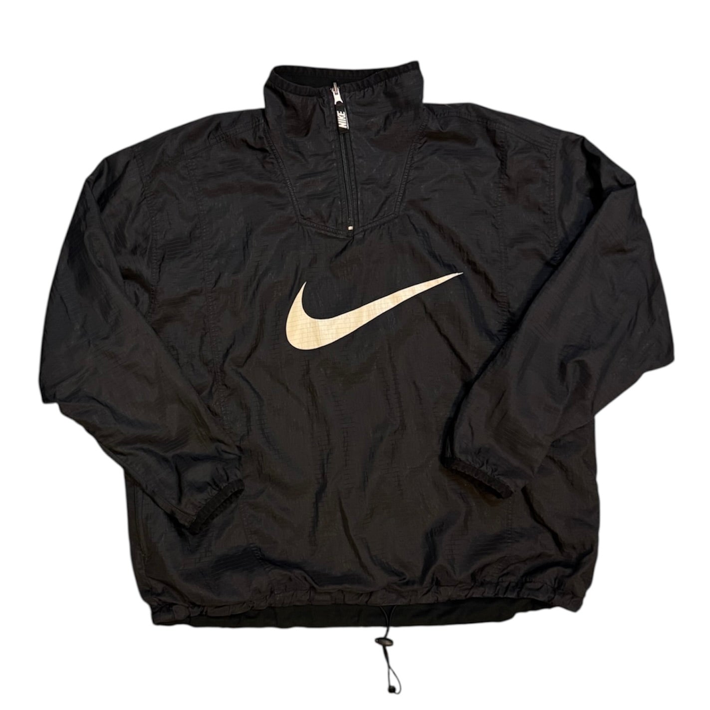 Vintage Nike Quater Zip Reversable Fleece Pullover Sweatshirt
