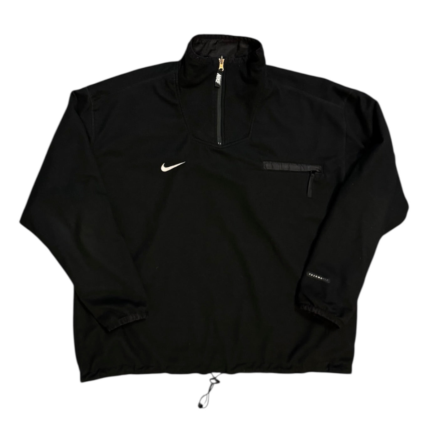 Vintage Nike Quater Zip Reversable Fleece Pullover Sweatshirt