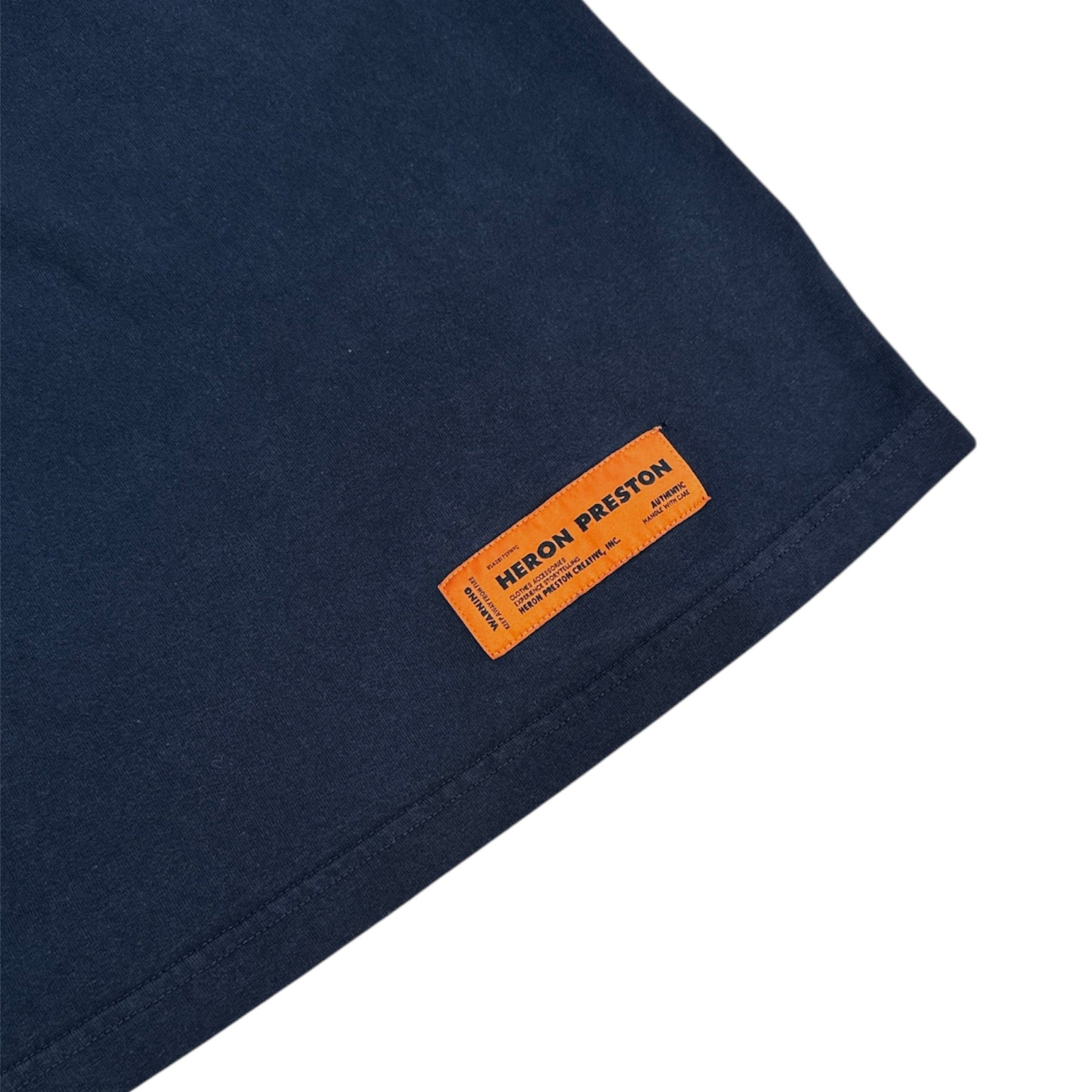 Heron Preston Small Logo Black Tshirt