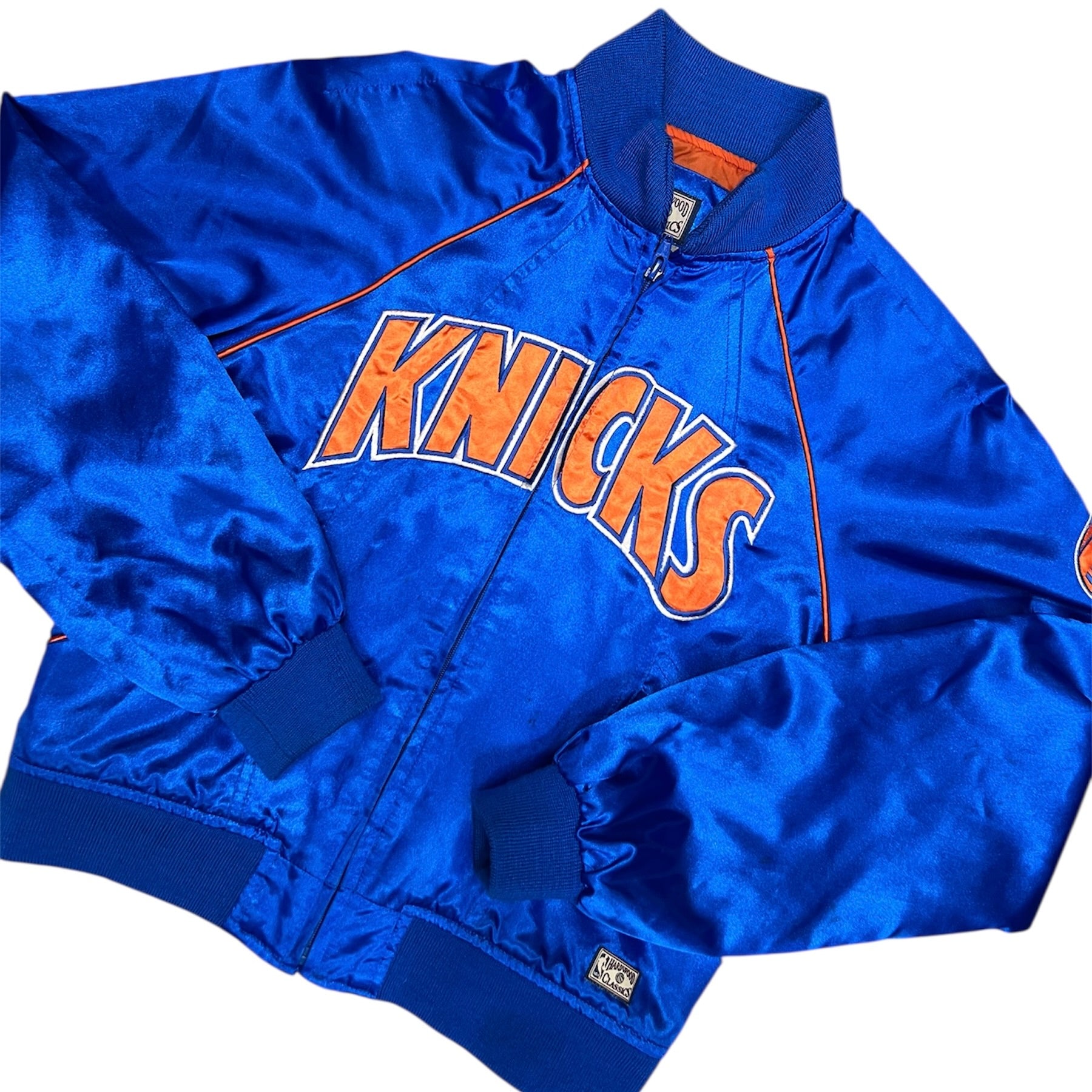 Hardwood Classics New York Knicks Satin Jacket (Youth)