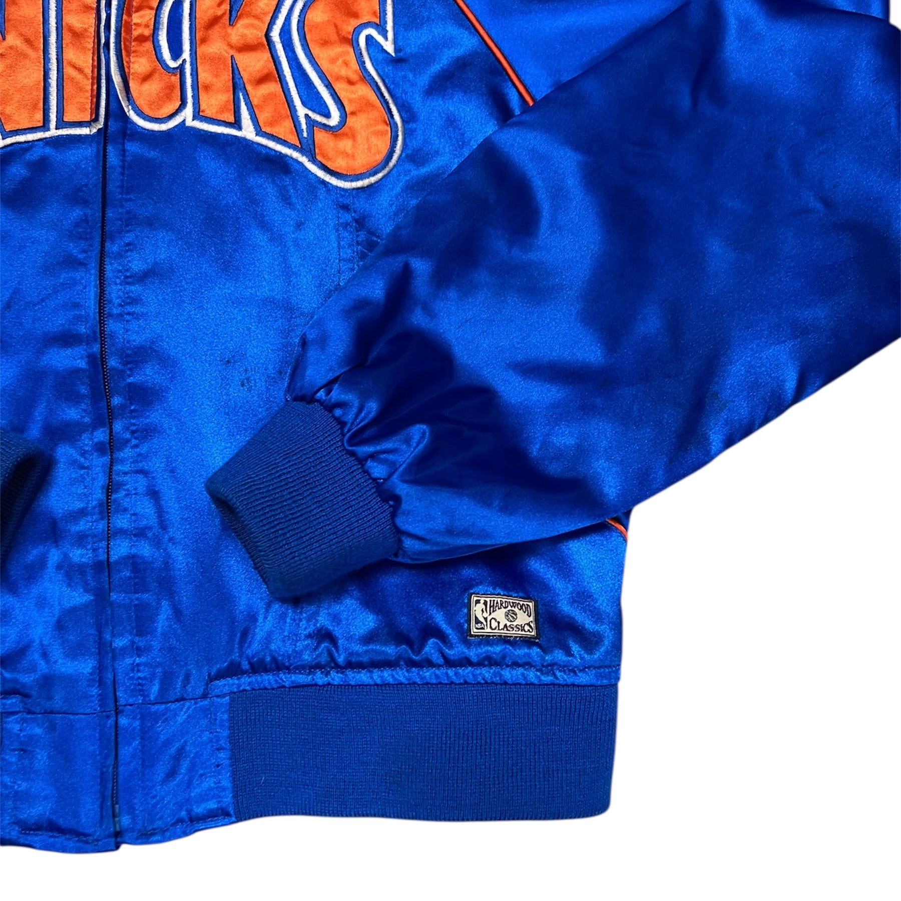 Hardwood Classics New York Knicks Satin Jacket (Youth)