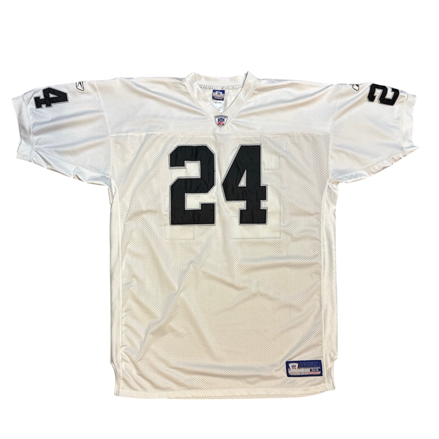 Reebok Oakland Raiders C.Woodson #24 Away American Football  Jersey