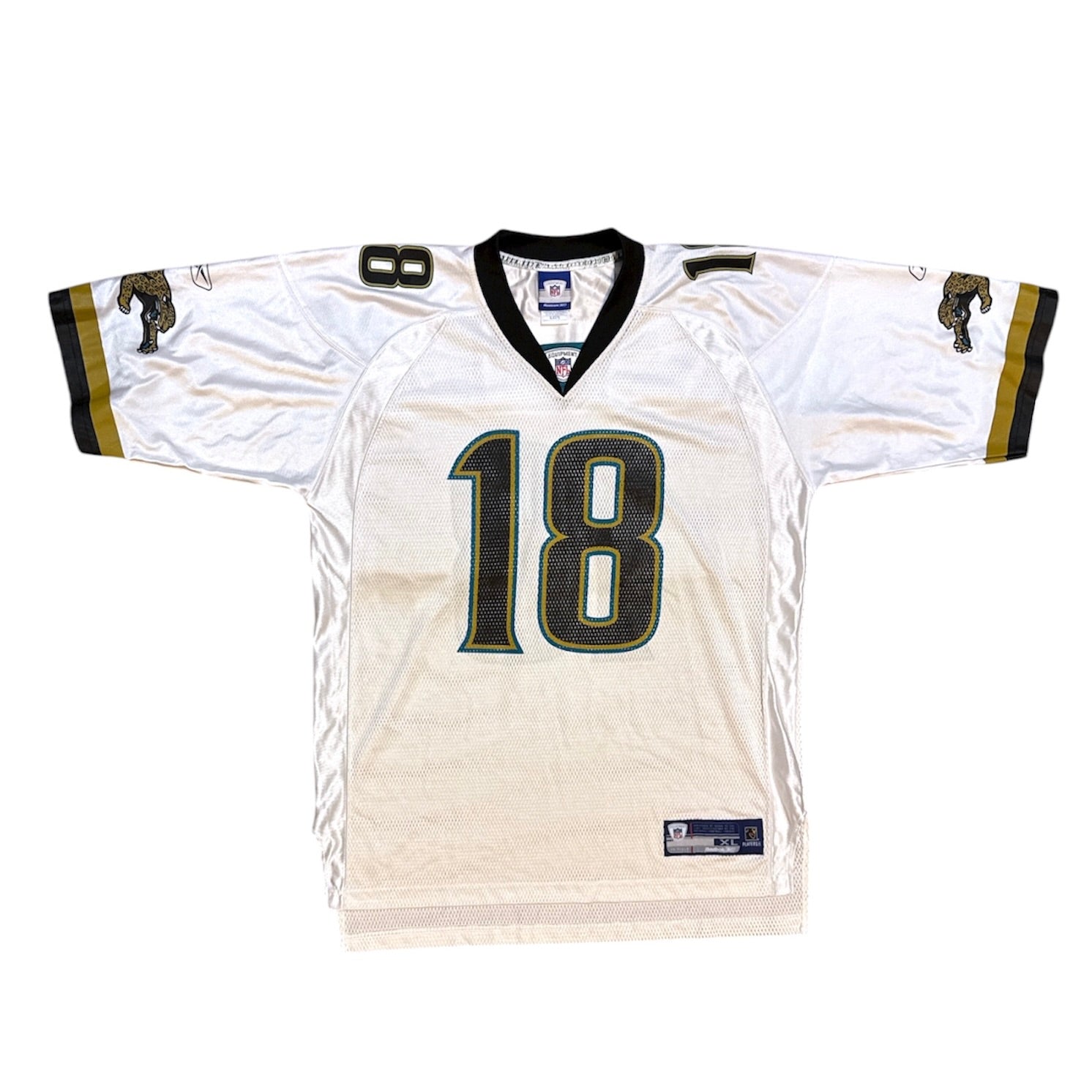 Reebok Jacksonville Jaguars M.Jones #18 Away American Football Jersey
