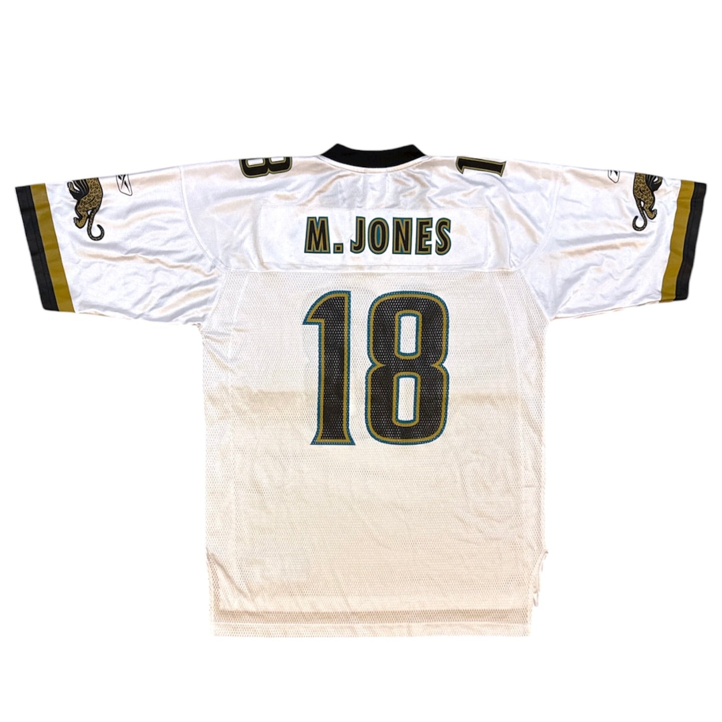 Reebok Jacksonville Jaguars M.Jones #18 Away American Football Jersey