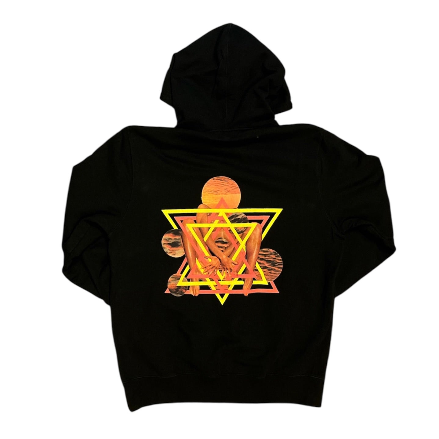 Edwin x Fortress Collage Black Hoodie