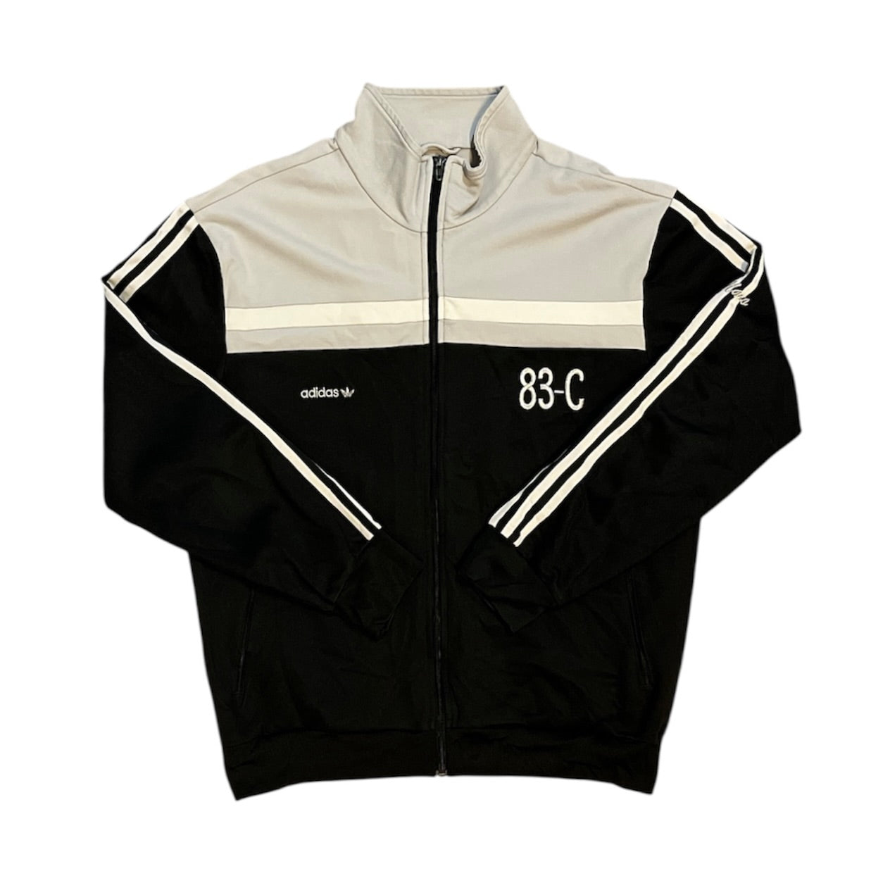 Adidas Black Grey 83-C Track Top