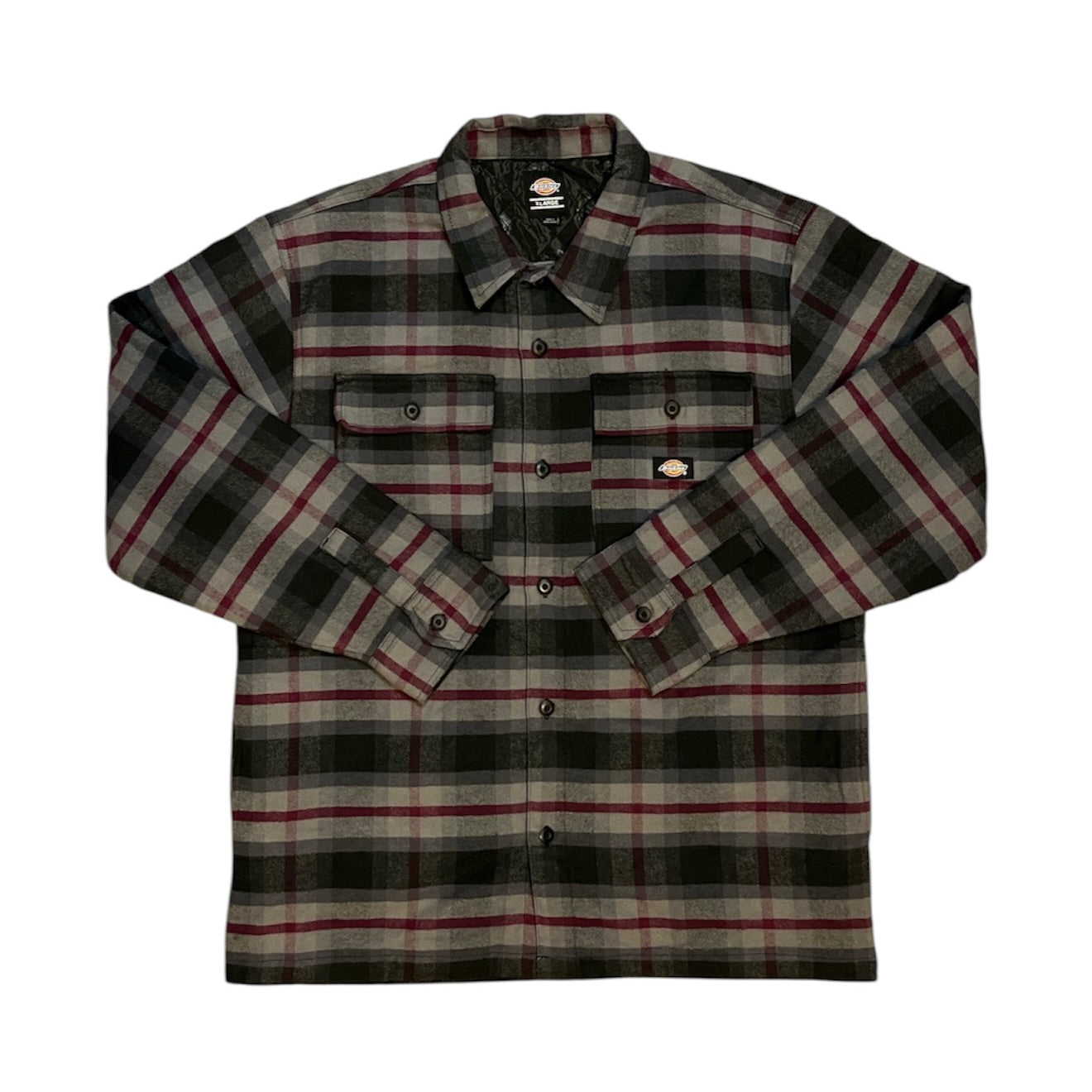 Dickies Black Grey Purple Padded Jacket