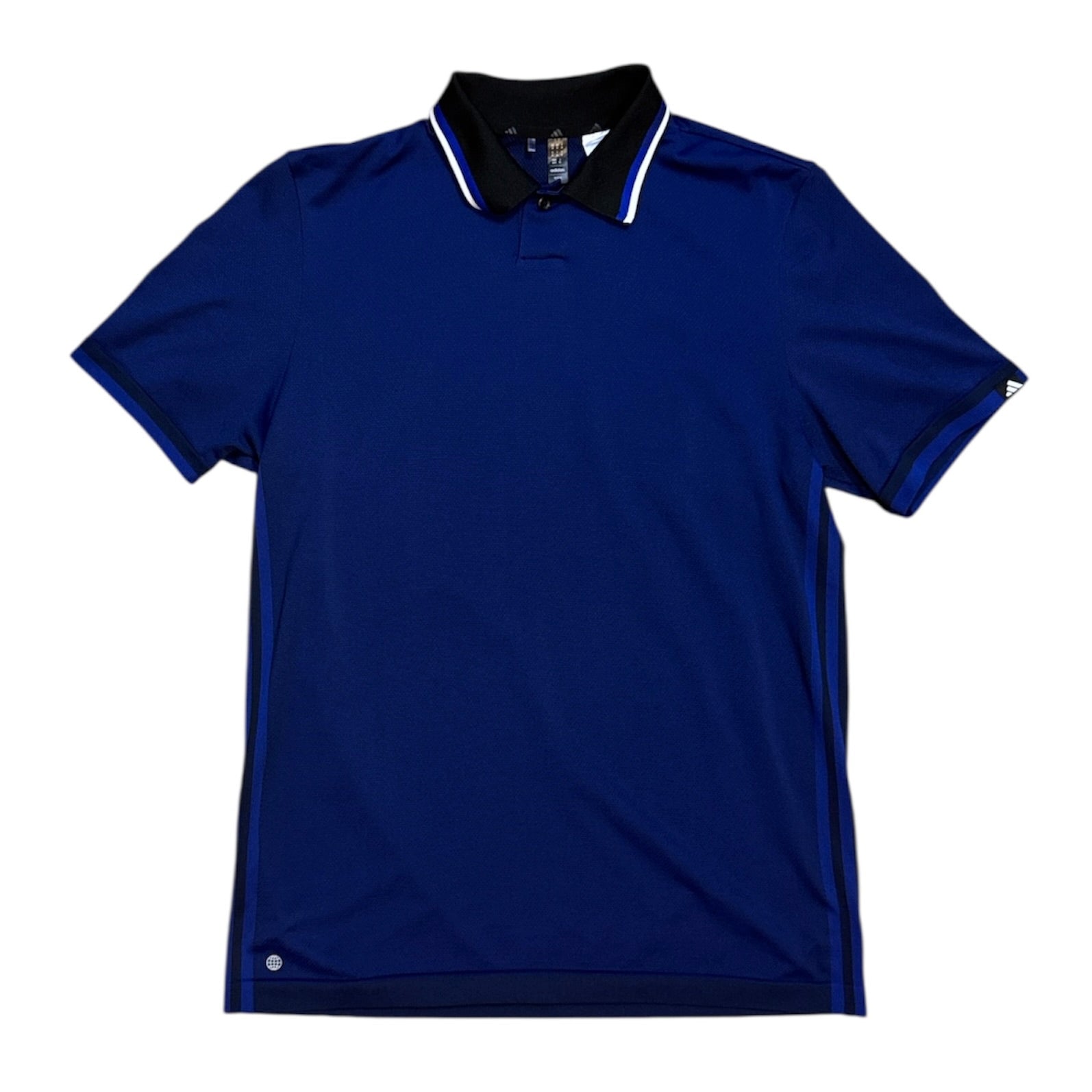 Adidas Ultimate365 Golf Tour Primeknit Navy Polo Tshirt