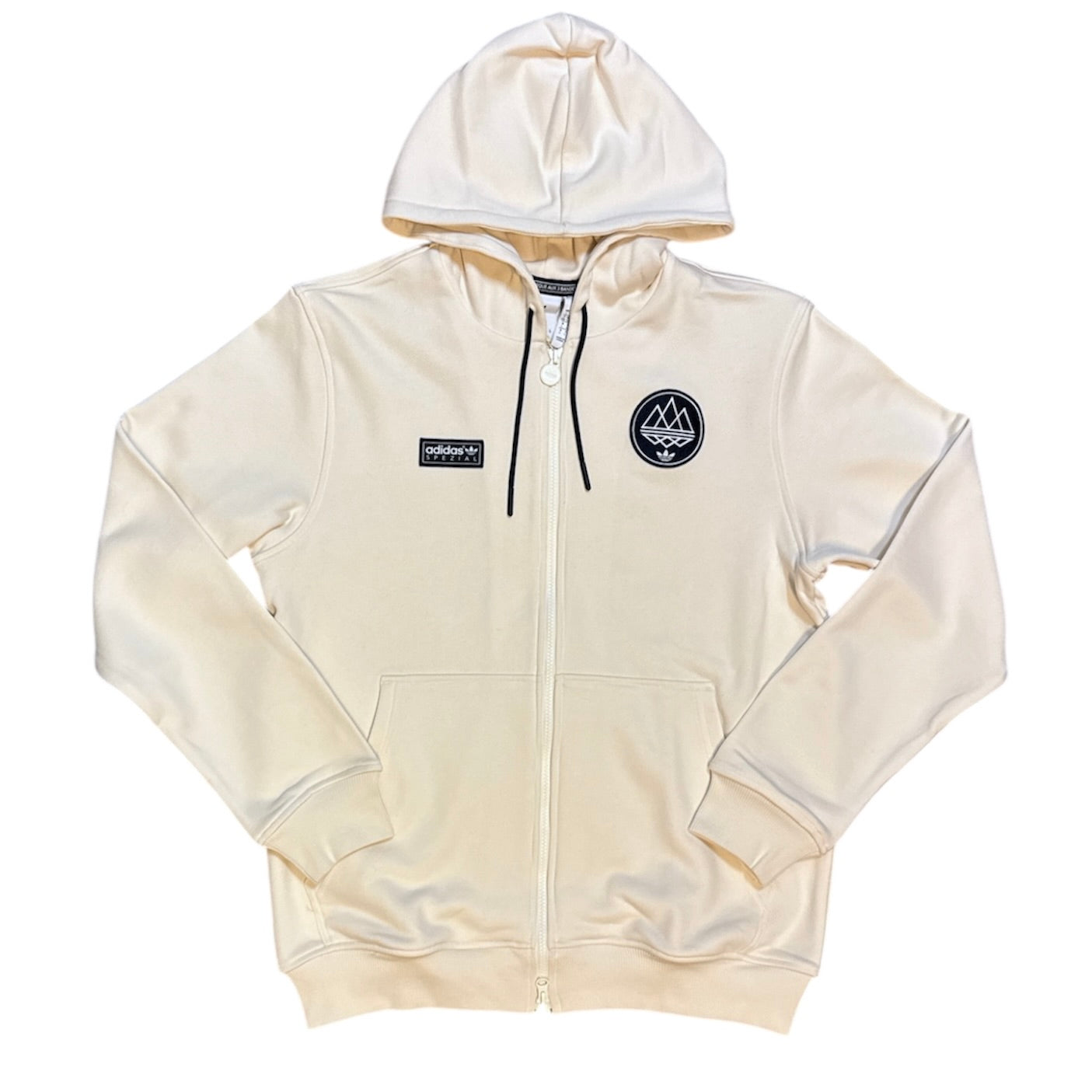 Adidas SPZL Billinge Cream Full Zip Hoodie