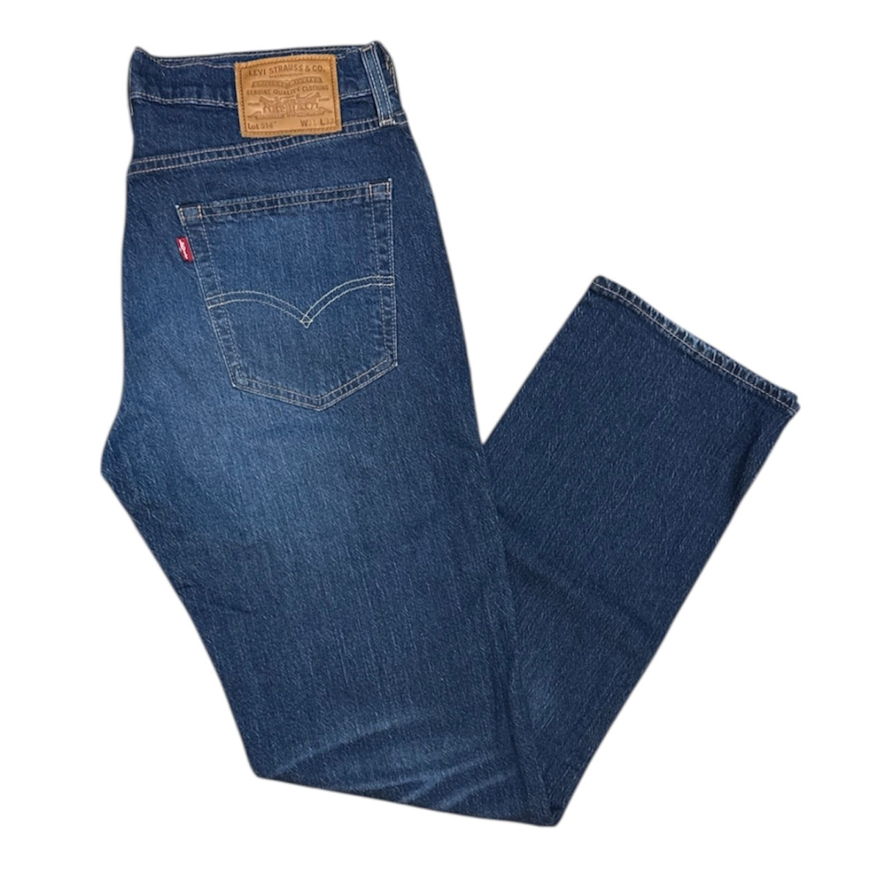 Levis 514 Straight The Rich Blue Jeans