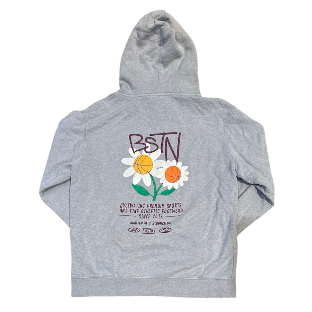 BSTN 2013 Flowers Grey Hoodie