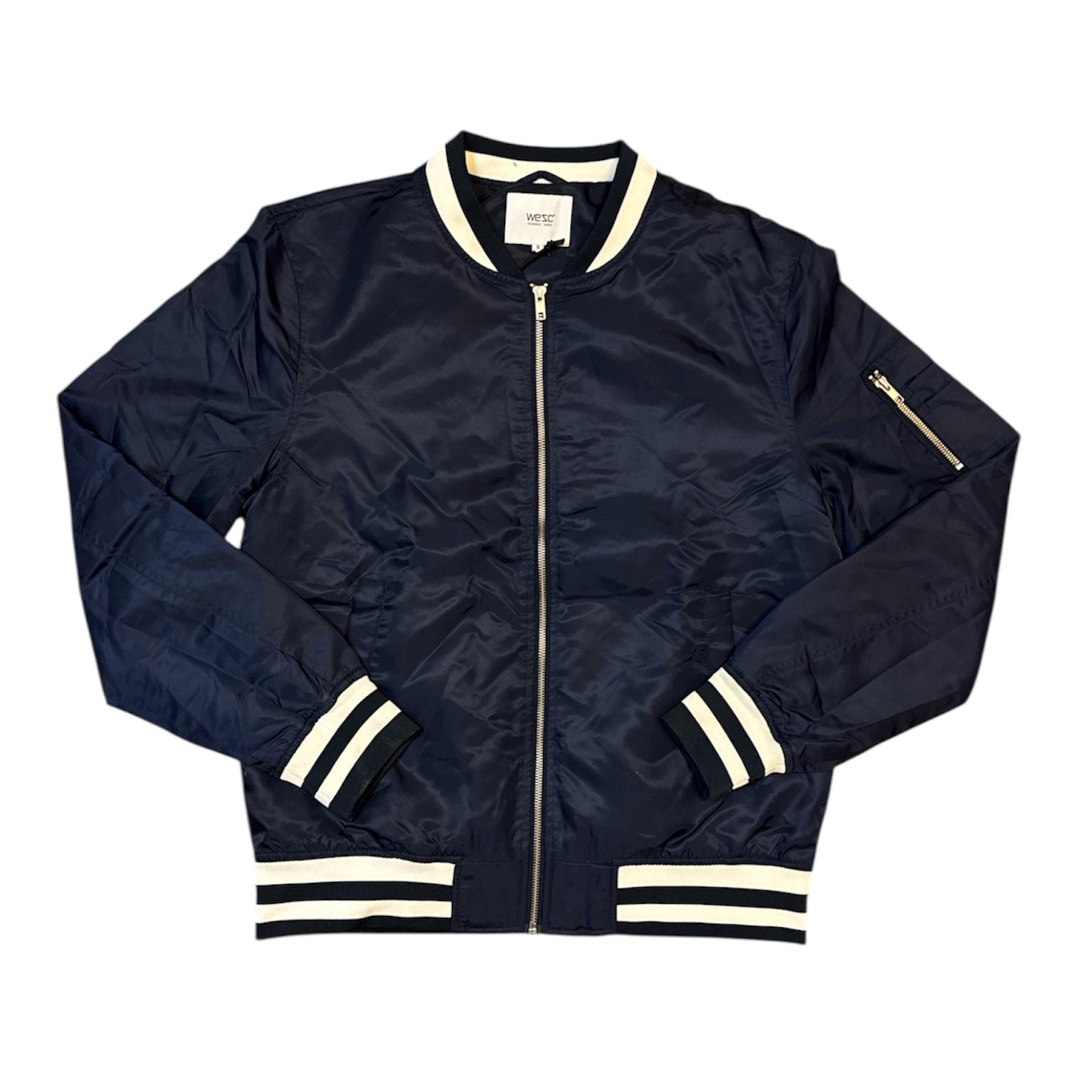 WESC The Bomber Navy Jacket