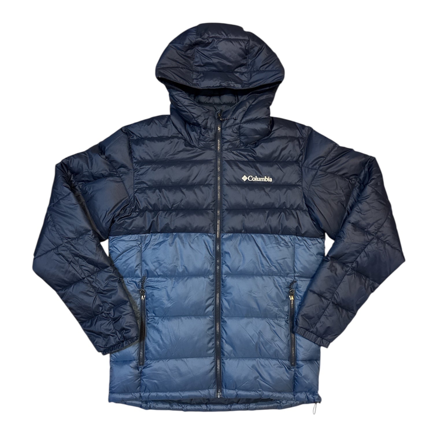Columbia Buck Butte™ Blue Hooded Synthetic Down Jacket