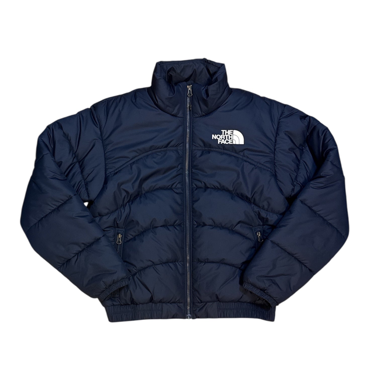The North Face 2000 Synthetic Navy Puffer Jacket