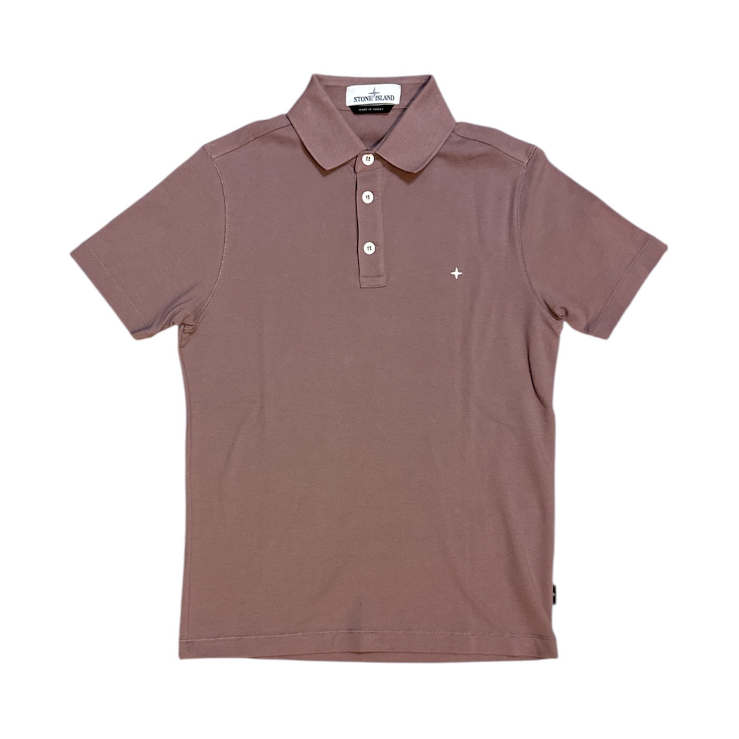 Stone Island Mauve Polo Shirt