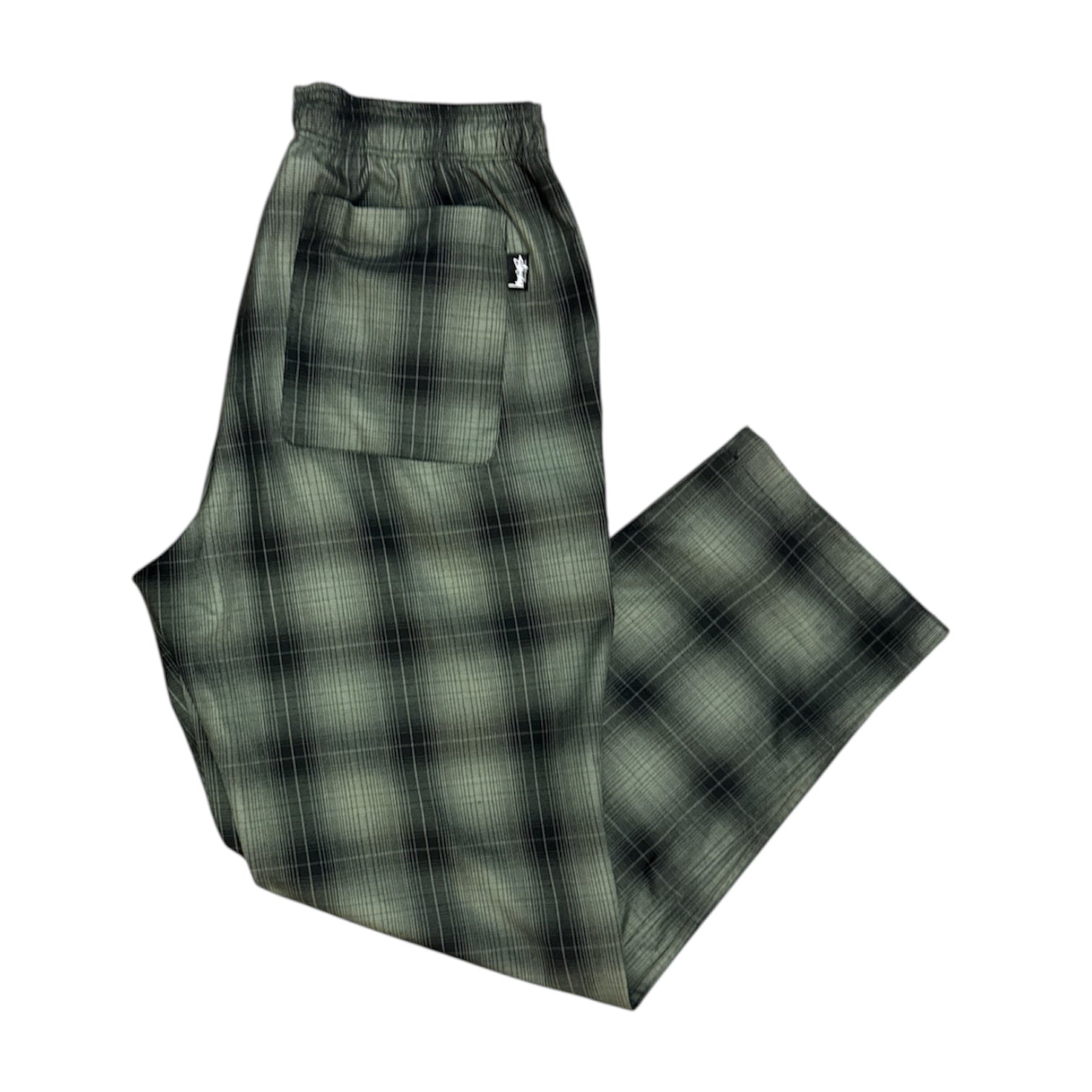 Stussy Green Plaid Pants