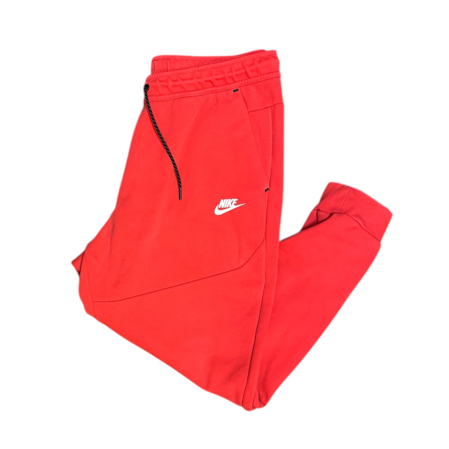 Nike Tech Fleece Red Black Pants